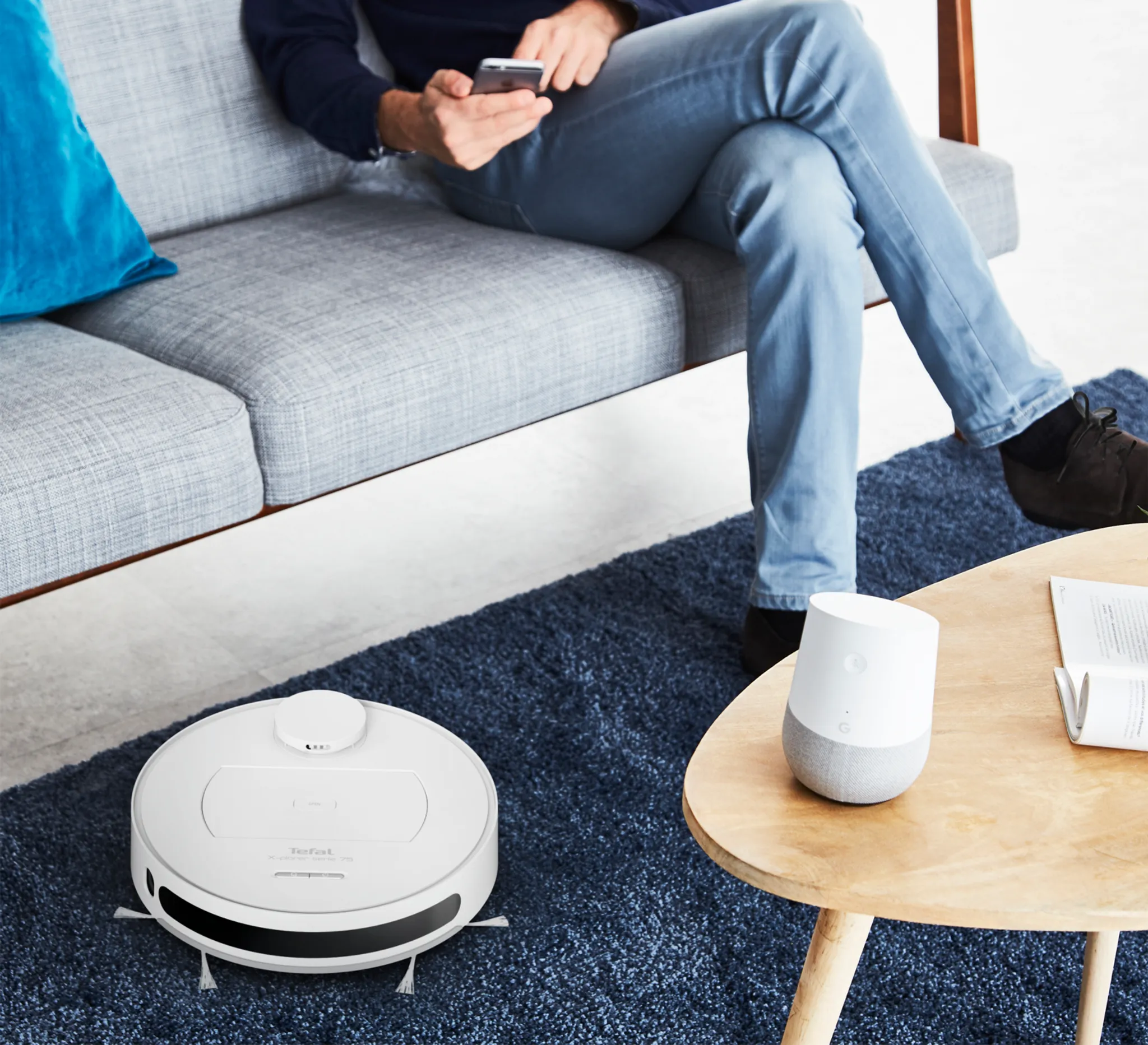 Робот-пылесос Tefal X-plorer Serie 75 RG7687WH