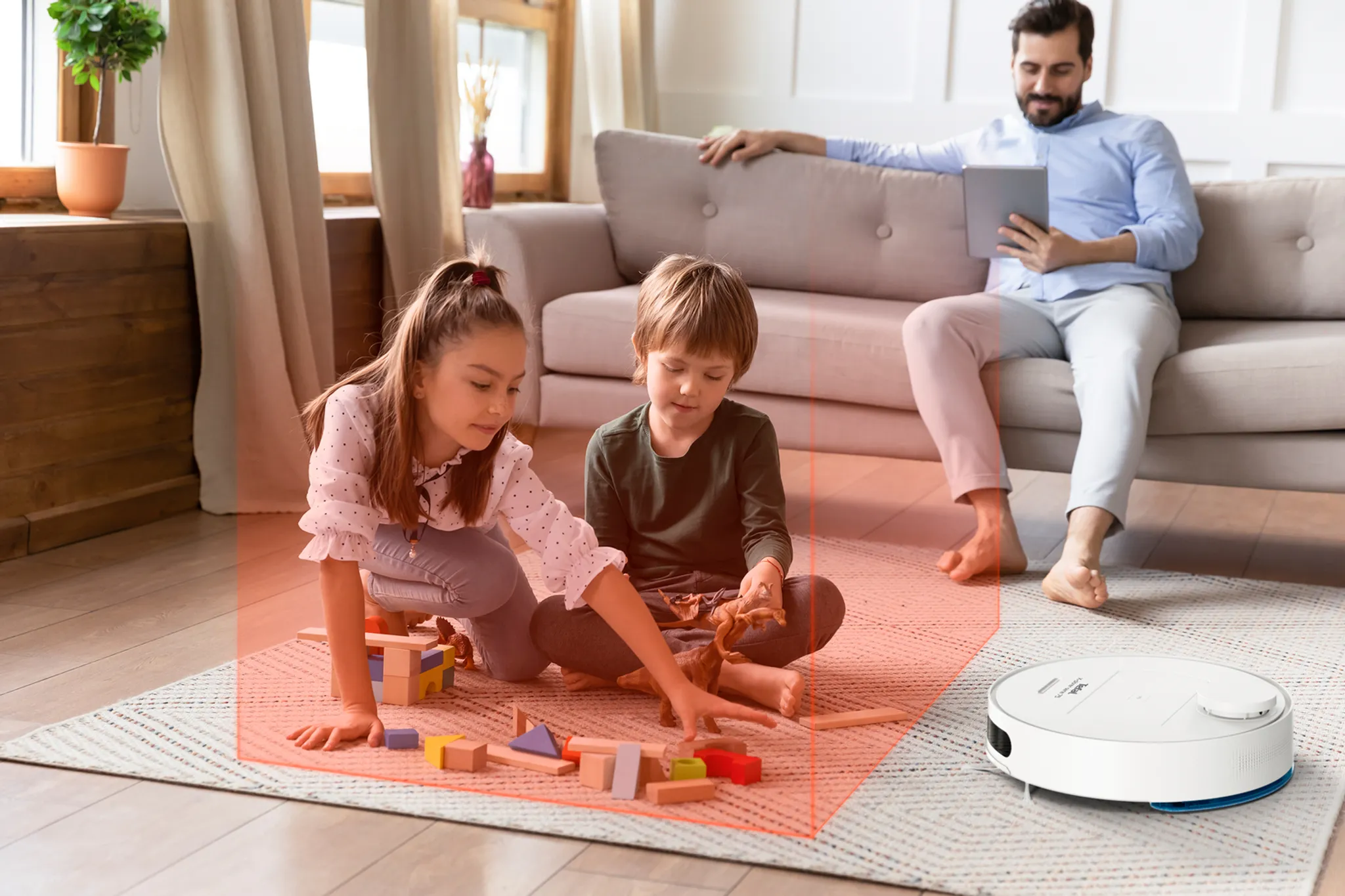 Робот-пылесос Tefal X-plorer Serie 75 RG7687WH