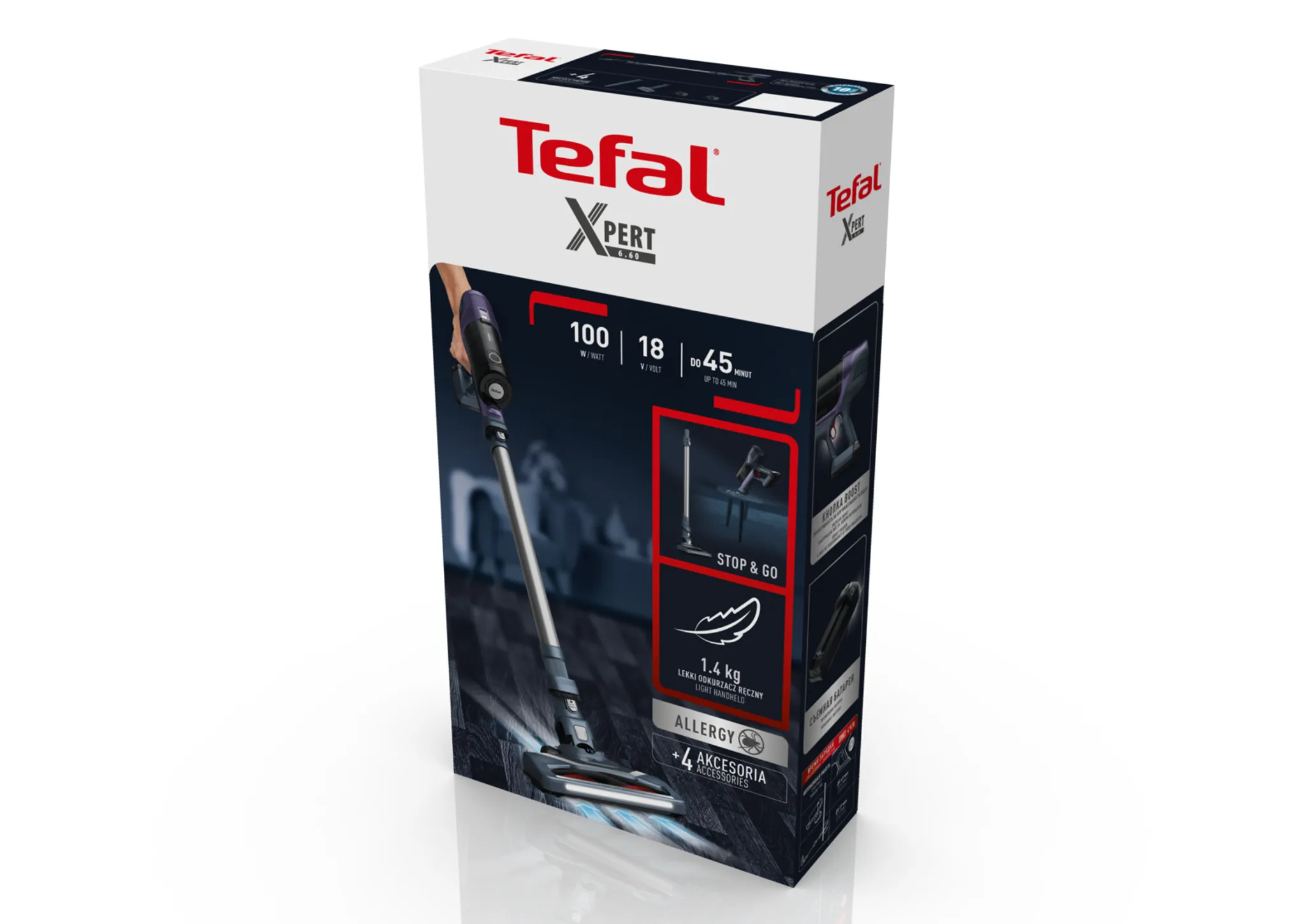 Беспроводной пылесос Tefal X-Pert 6.60 TY6838WO