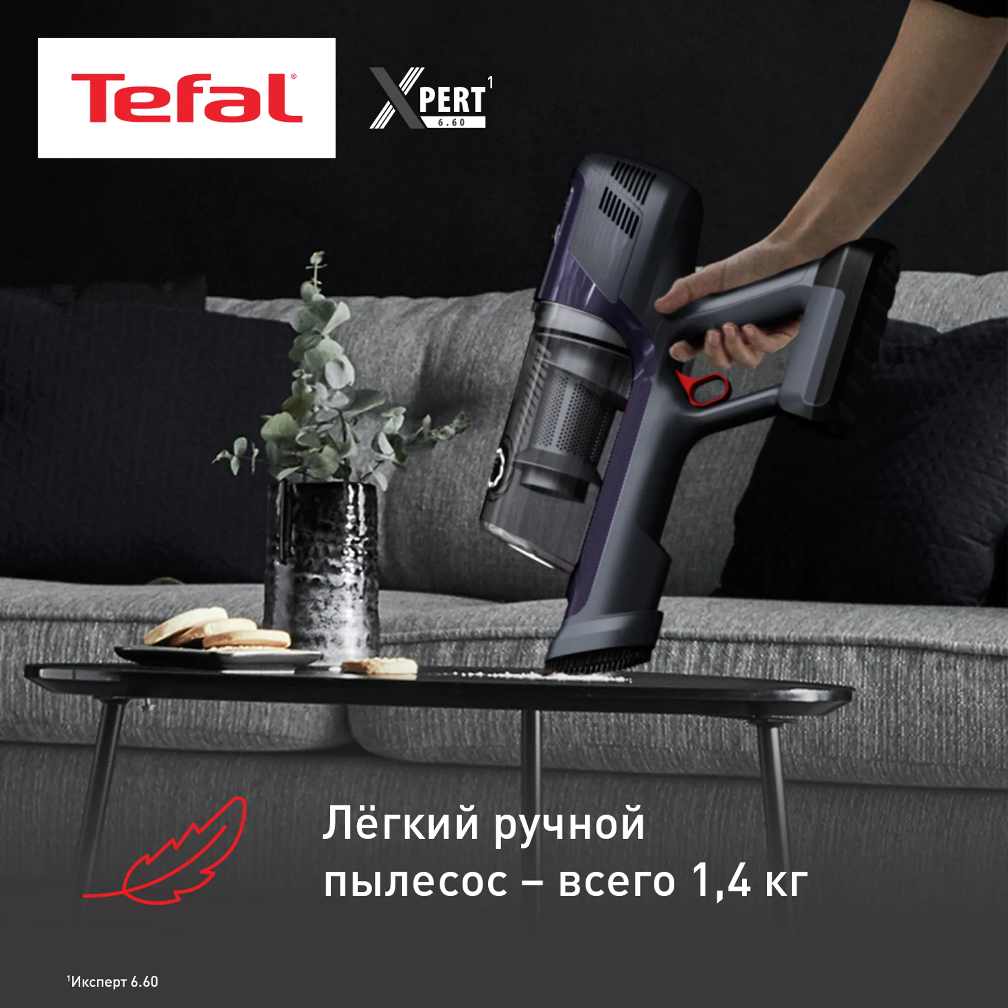 Беспроводной пылесос Tefal X-Pert 6.60 TY6837WO