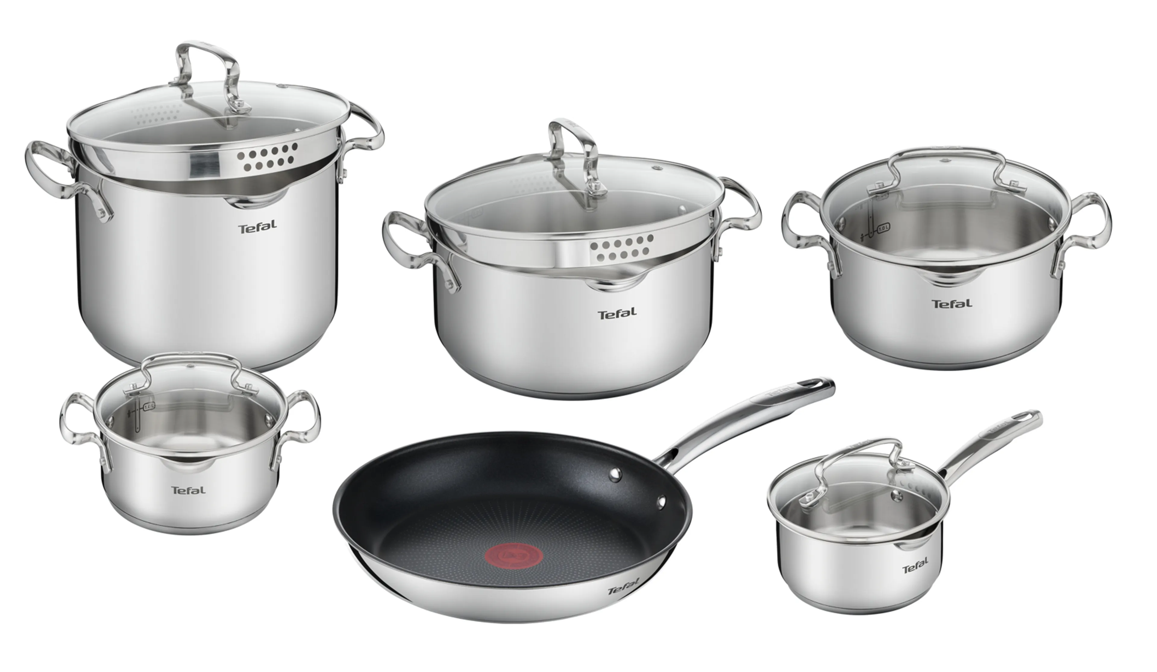 Набор посуды Tefal Duetto+ 11 предметов G732SB55