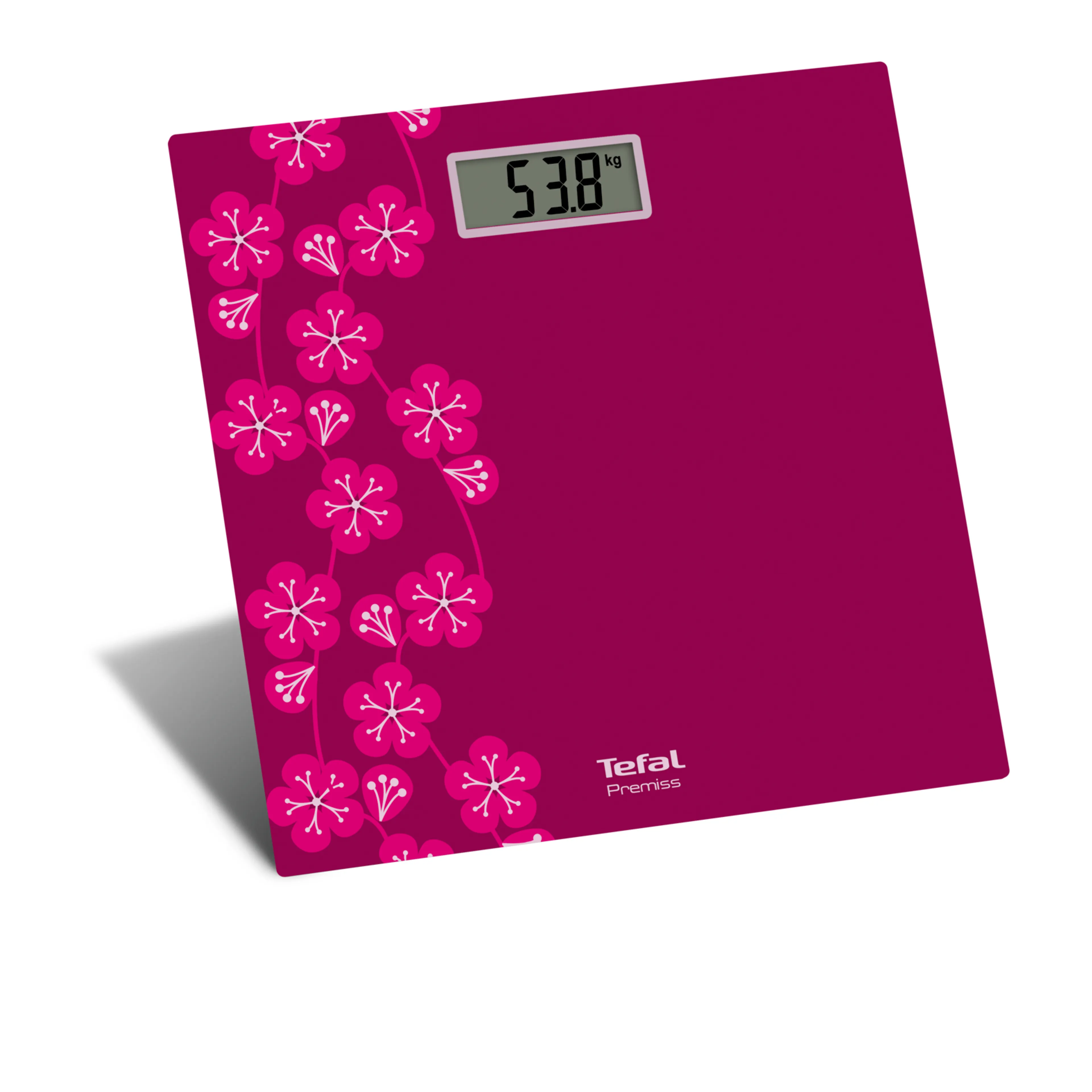 Напольные весы Tefal Premiss Blossom Pink PP1431V0