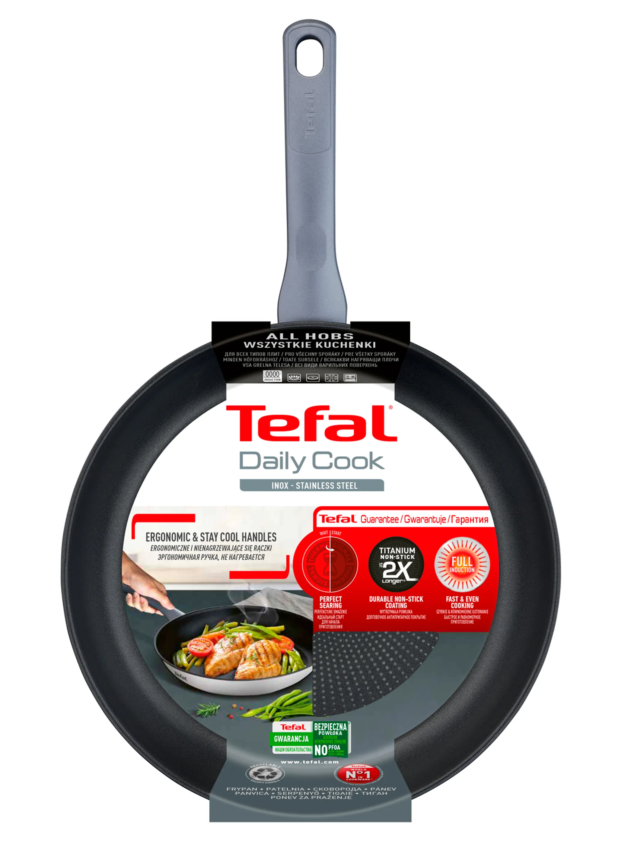 Индукционная сковорода Tefal Daily Cook 26 см G7300555