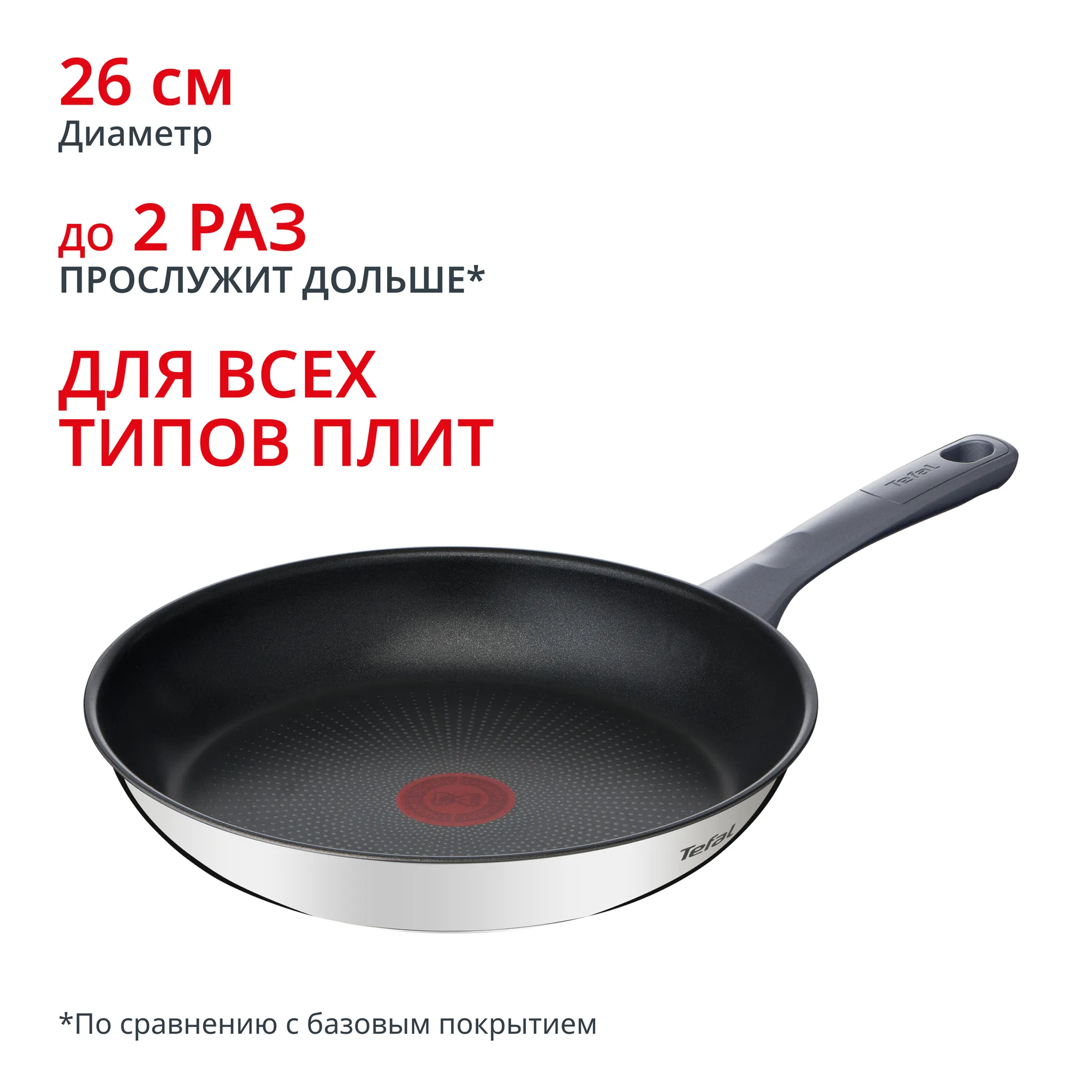 Индукционная сковорода Tefal Daily Cook 26 см G7300555