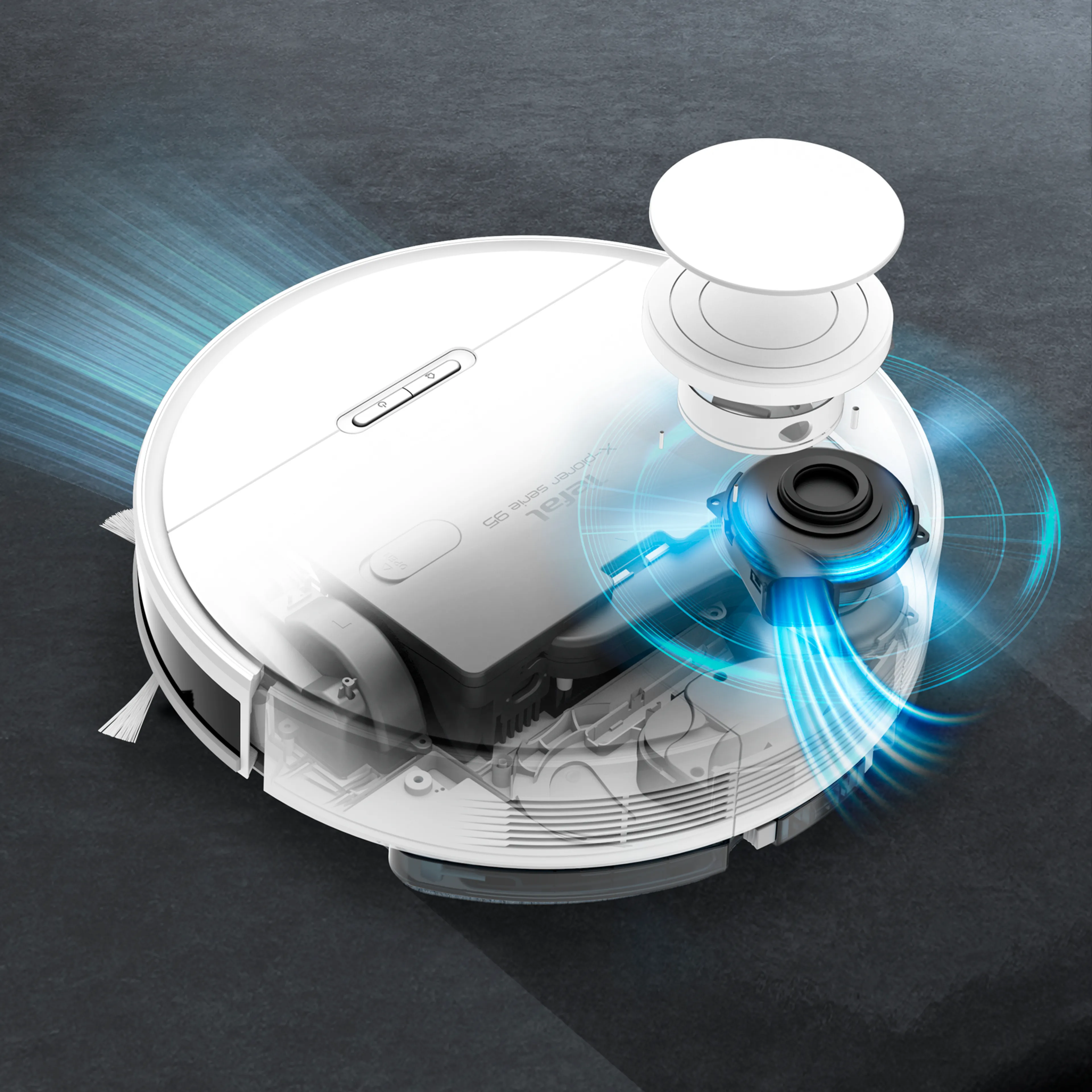 Робот-пылесос Tefal X-plorer Serie 95 White Total Care RG7987WH