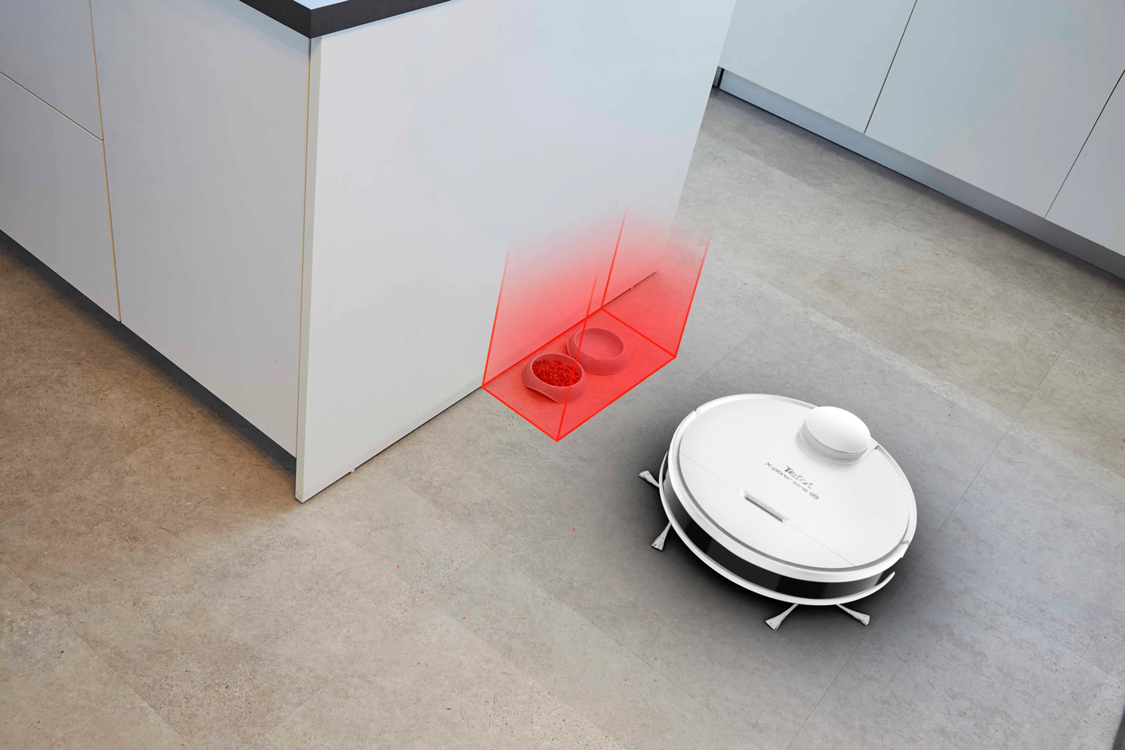 Робот-пылесос Tefal X-plorer Serie 95 White Total Care RG7987WH