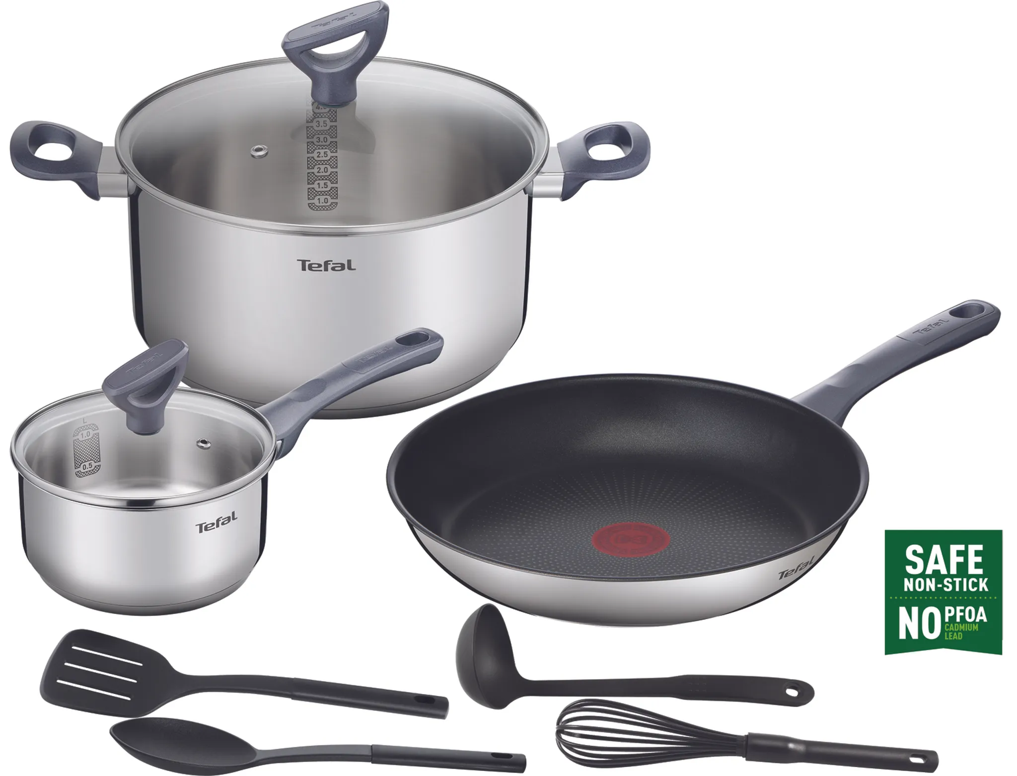 Набор посуды Tefal Daily Cook 9 предметов G713S974