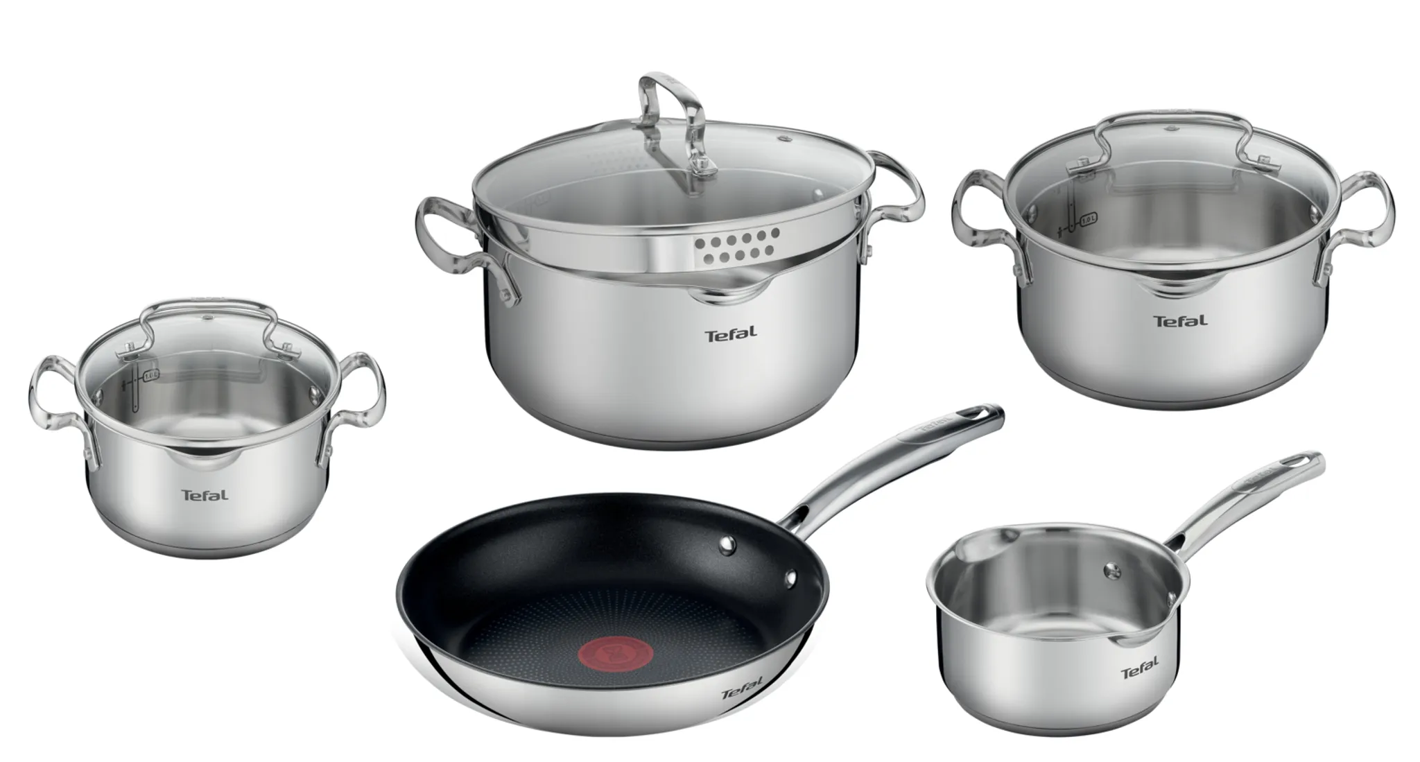 Набор посуды Tefal Duetto+ 8 предметов G732S855 фото