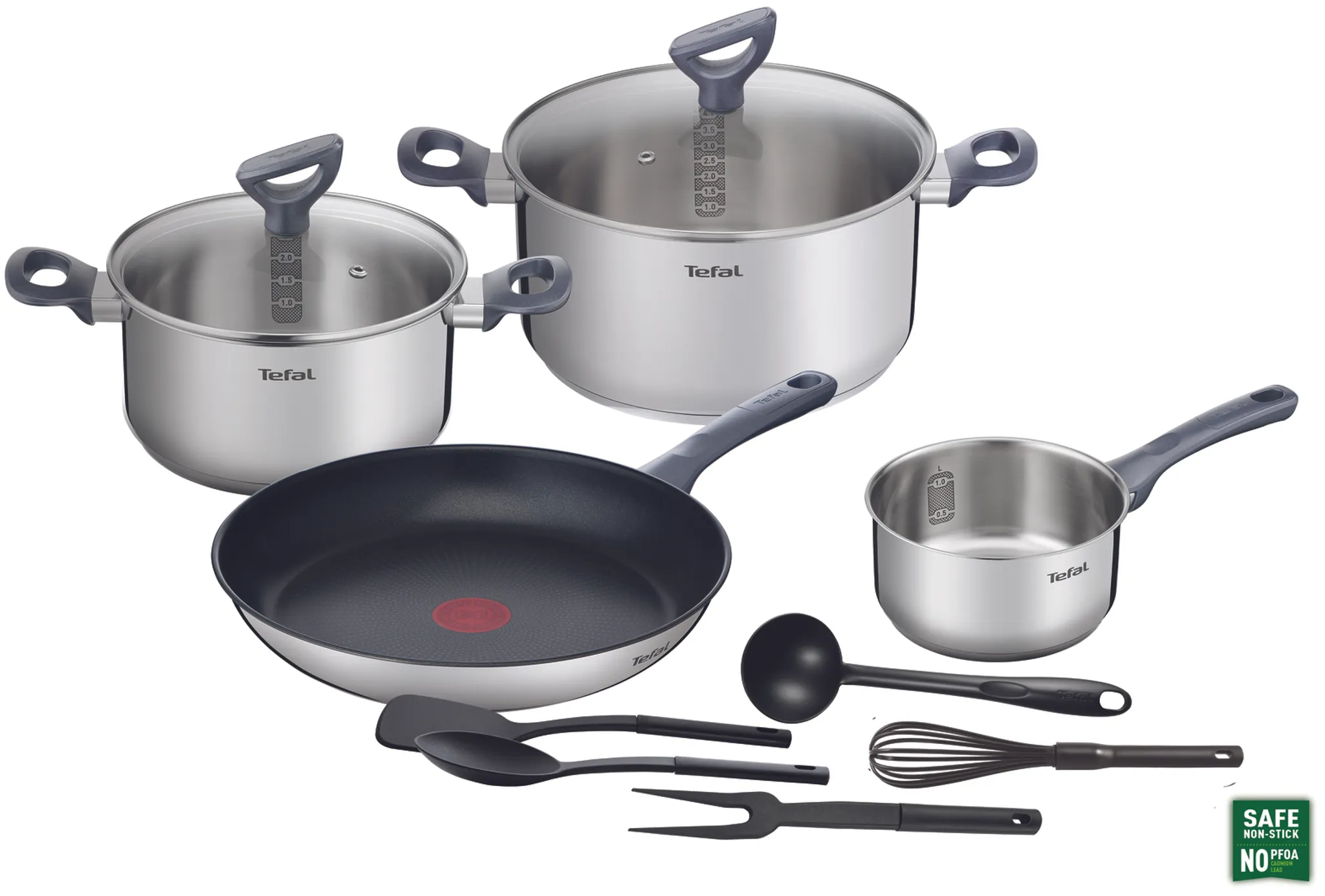 Набор посуды Tefal Daily Cook 11 предметов G713SB45