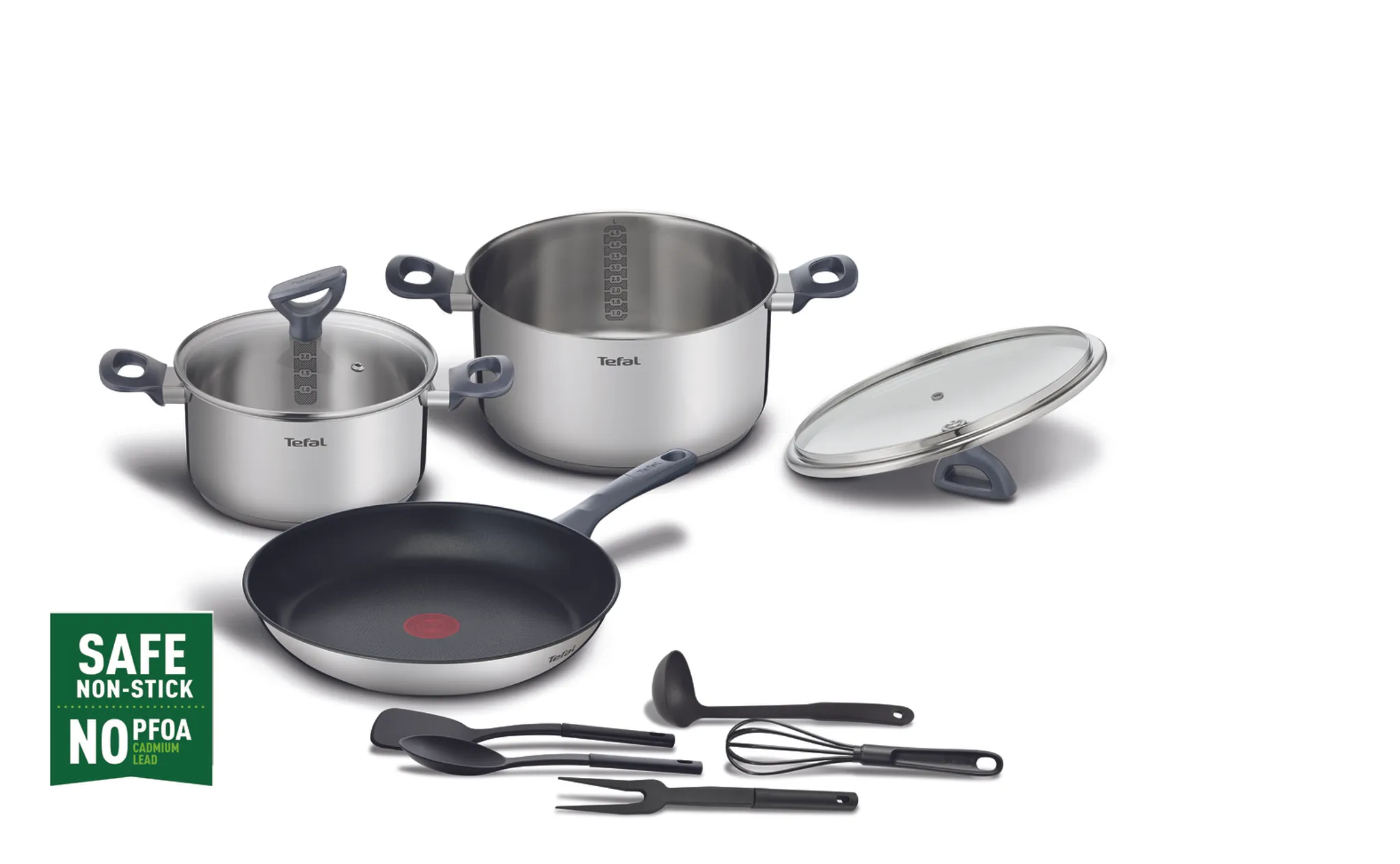 Набор посуды Tefal Daily Cook 11 предметов G713SB45