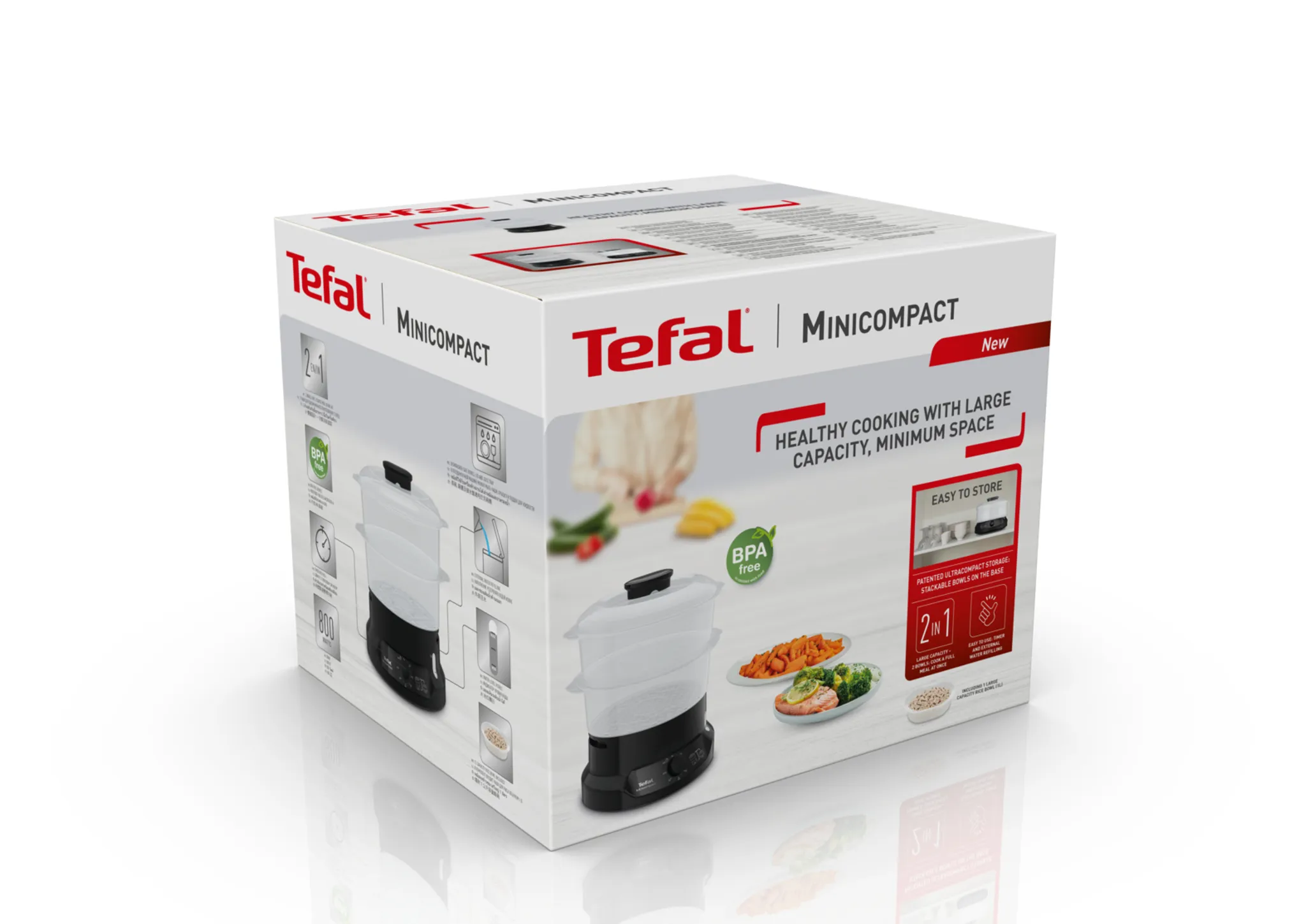 Пароварка Tefal Mini Compact VC139810