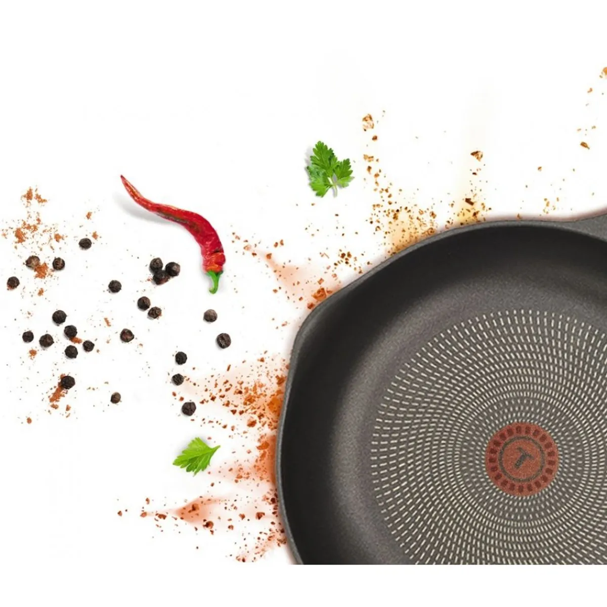 Сковорода-гриль круглая Tefal Supreme Gusto 26 см H1184074