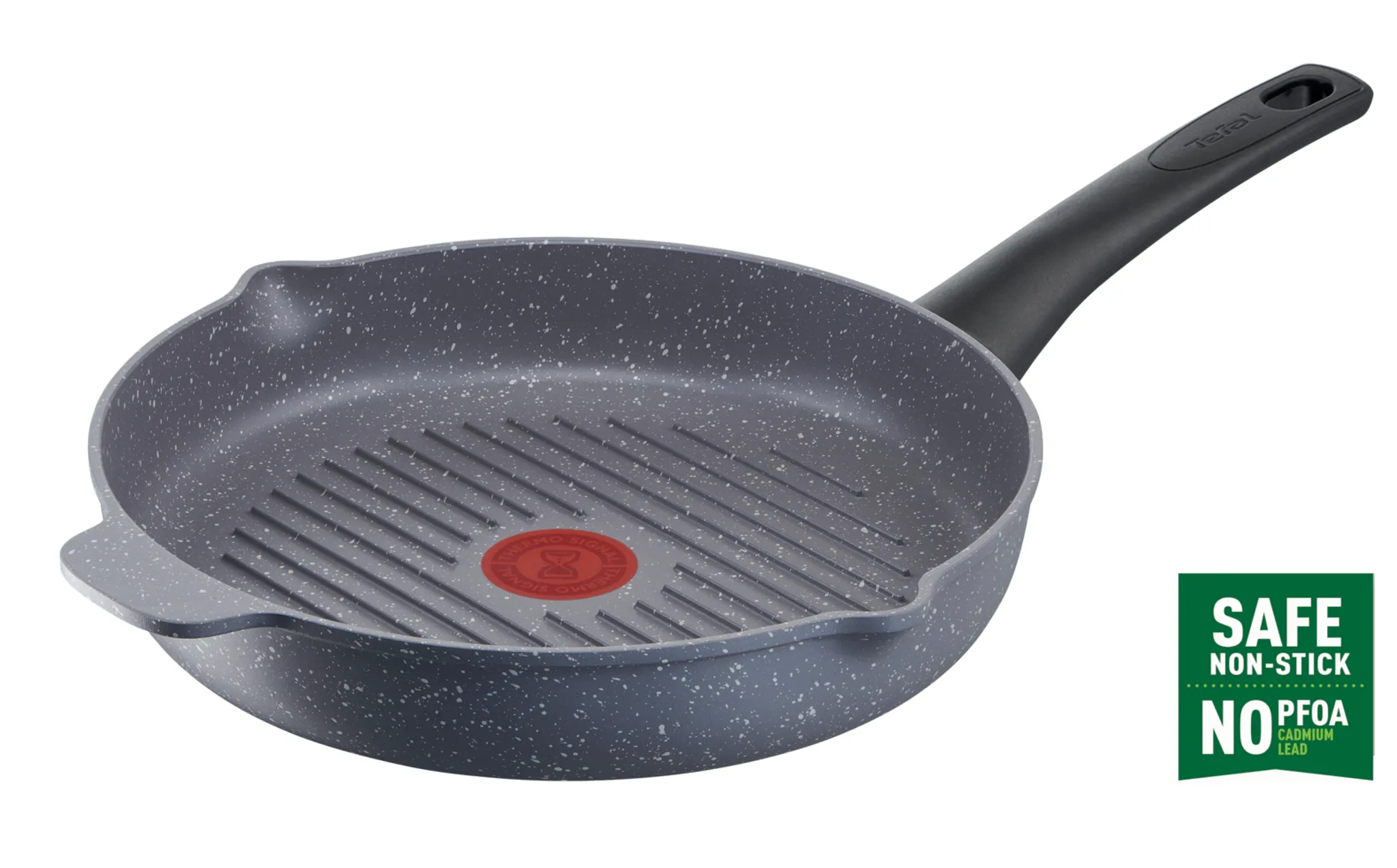 Индукционная сковорода-гриль круглая Tefal Healthy Chef 26 см E2444055