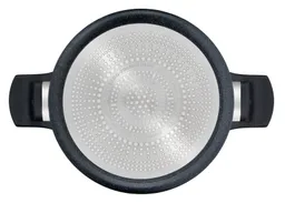 Кастрюля с крышкой Tefal Black Stone 5.2 л 24 см G2814602