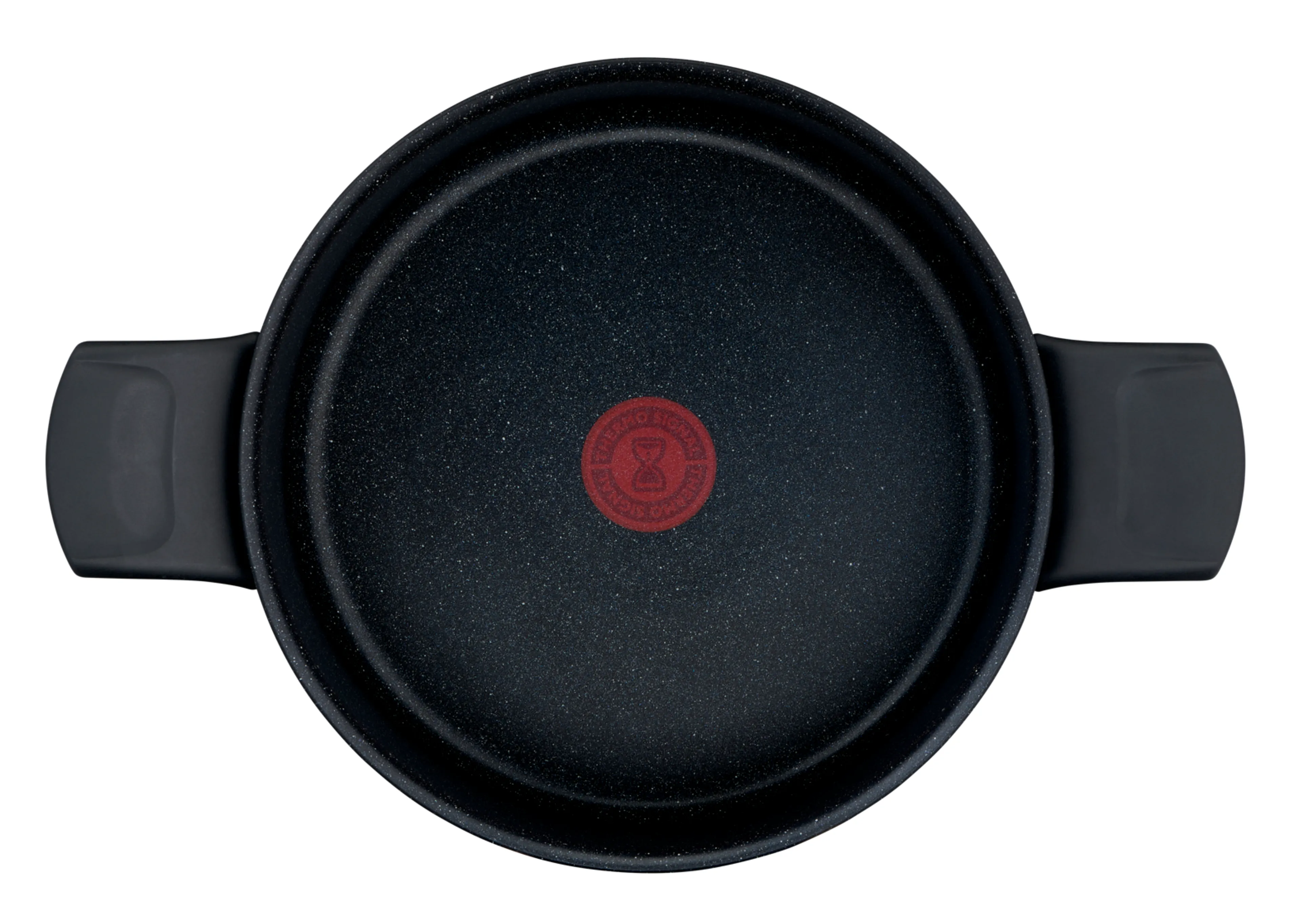 Кастрюля с крышкой Tefal Black Stone 5.2 л 24 см G2814602 купить в официальном магазине