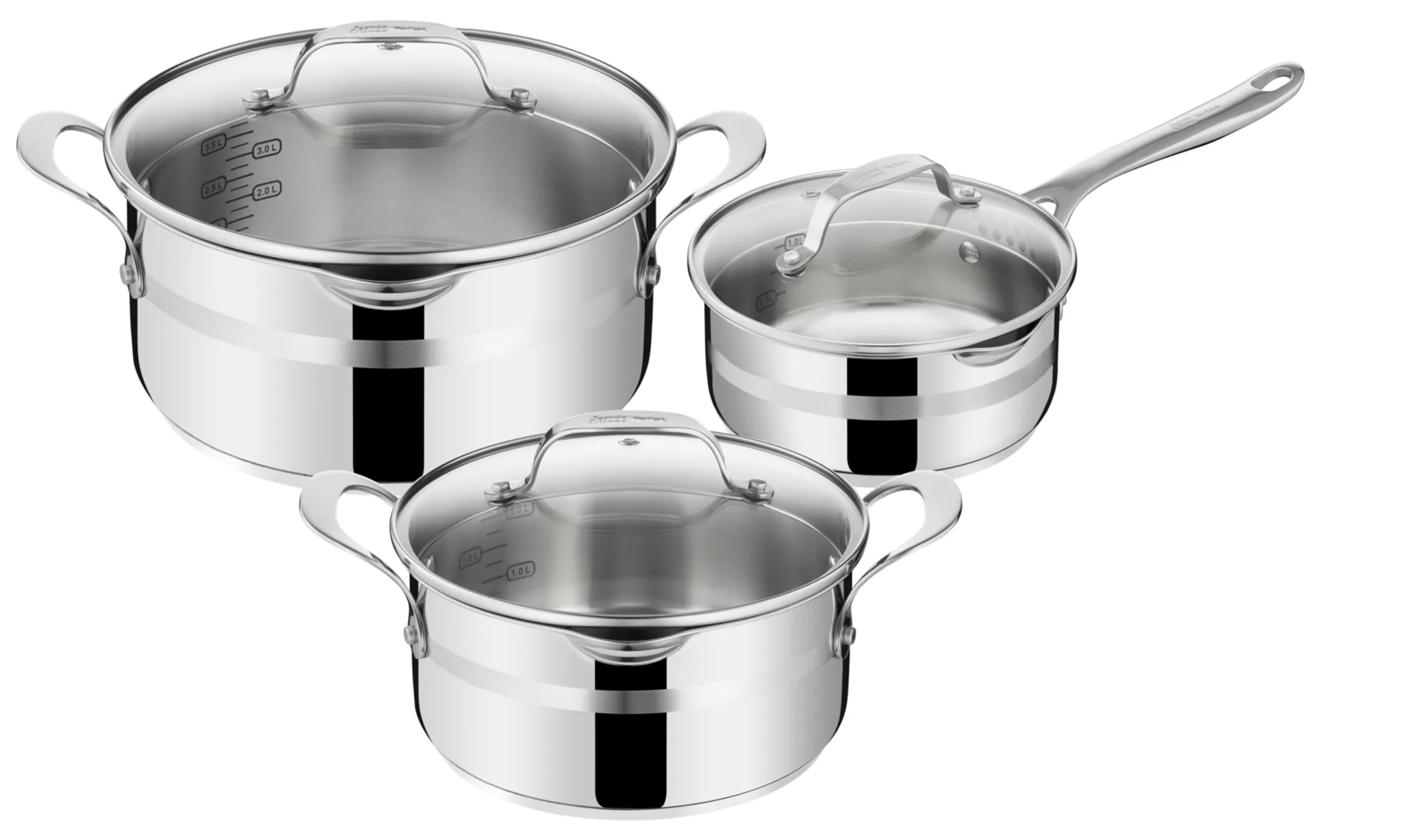 цена на Набор посуды Tefal Jamie Oliver Cook Smart 6 предметов E311S674