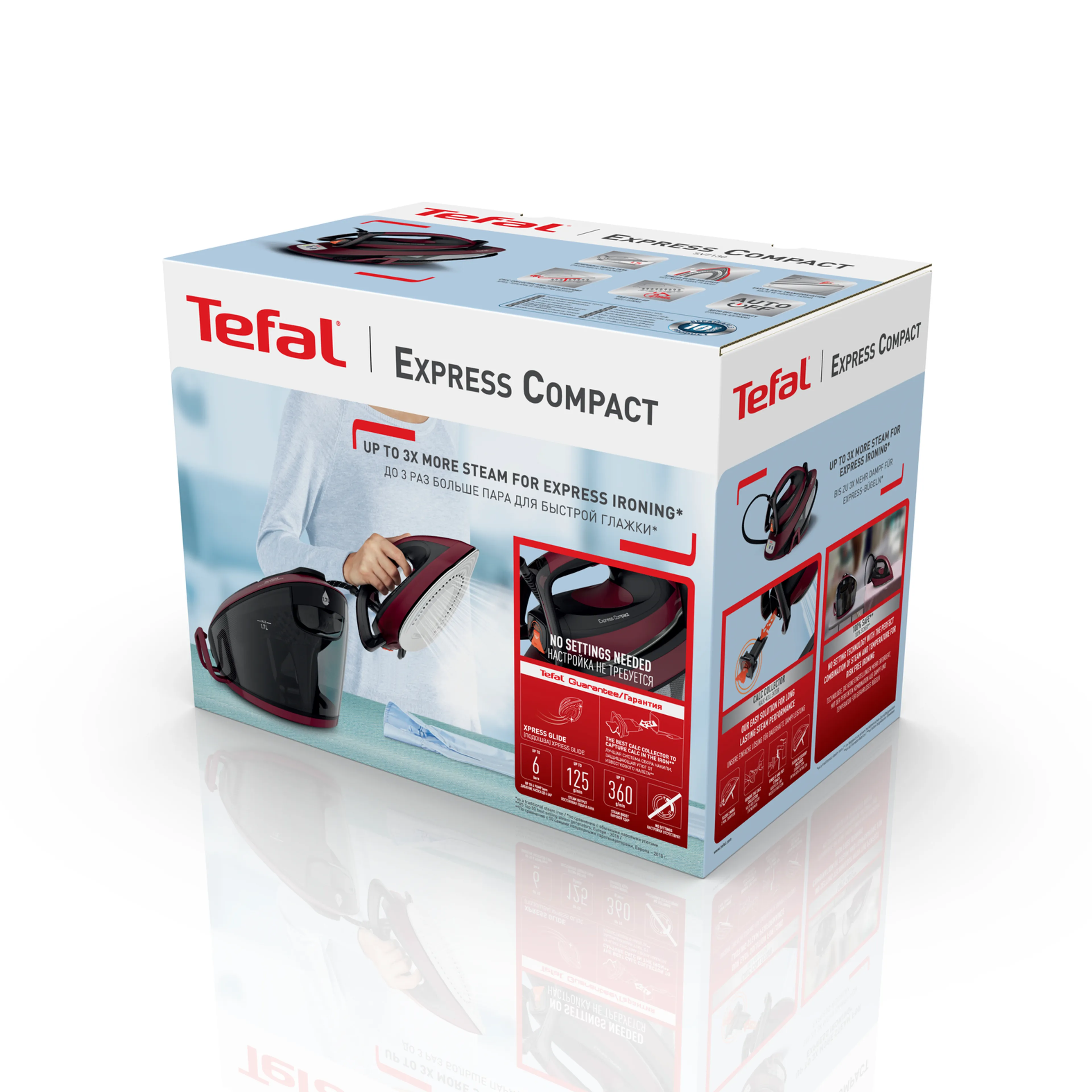 Парогенератор Tefal Express Compact SV7130E0