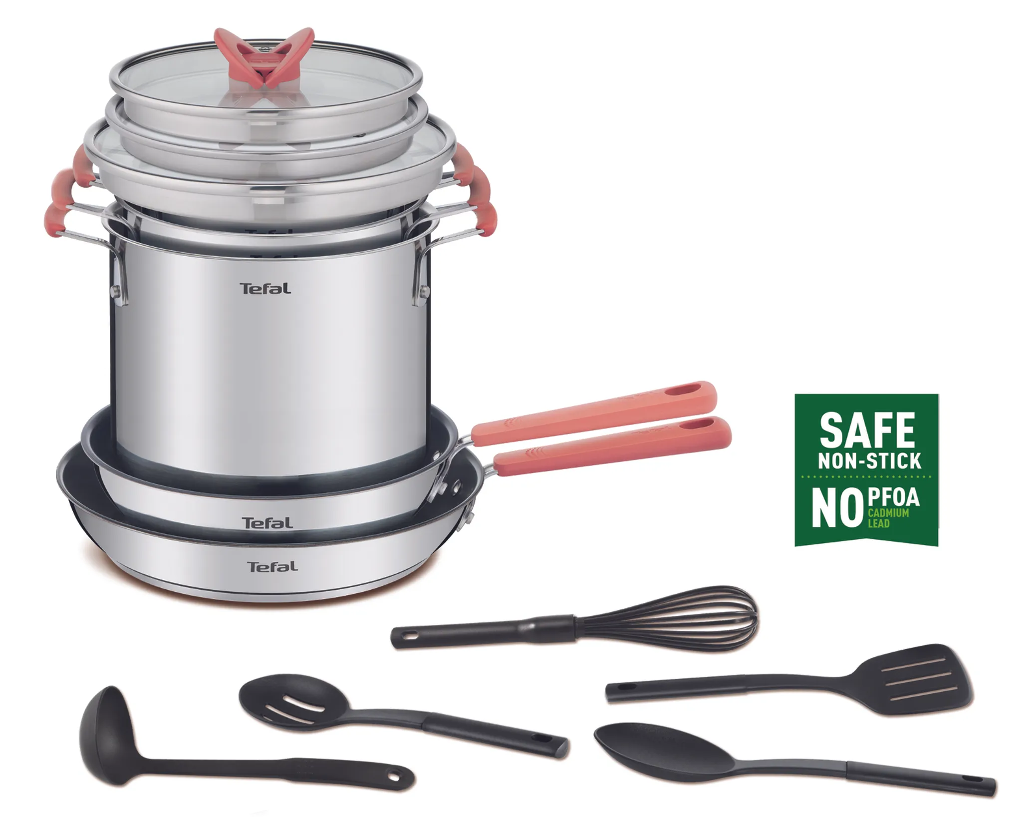 Набор посуды Tefal Opti Space 13 предметов G721SD74 фото