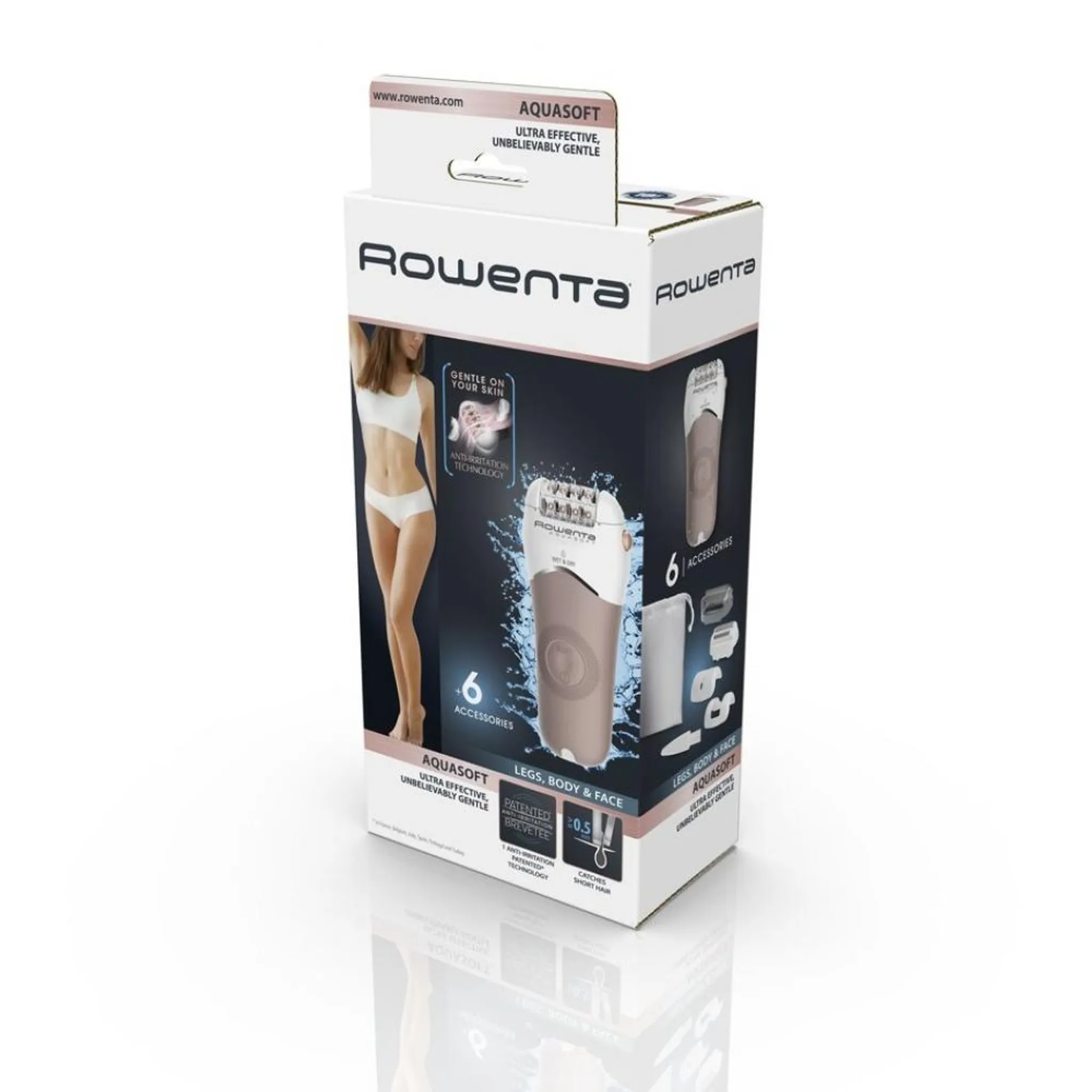 Эпилятор Rowenta Aquasoft