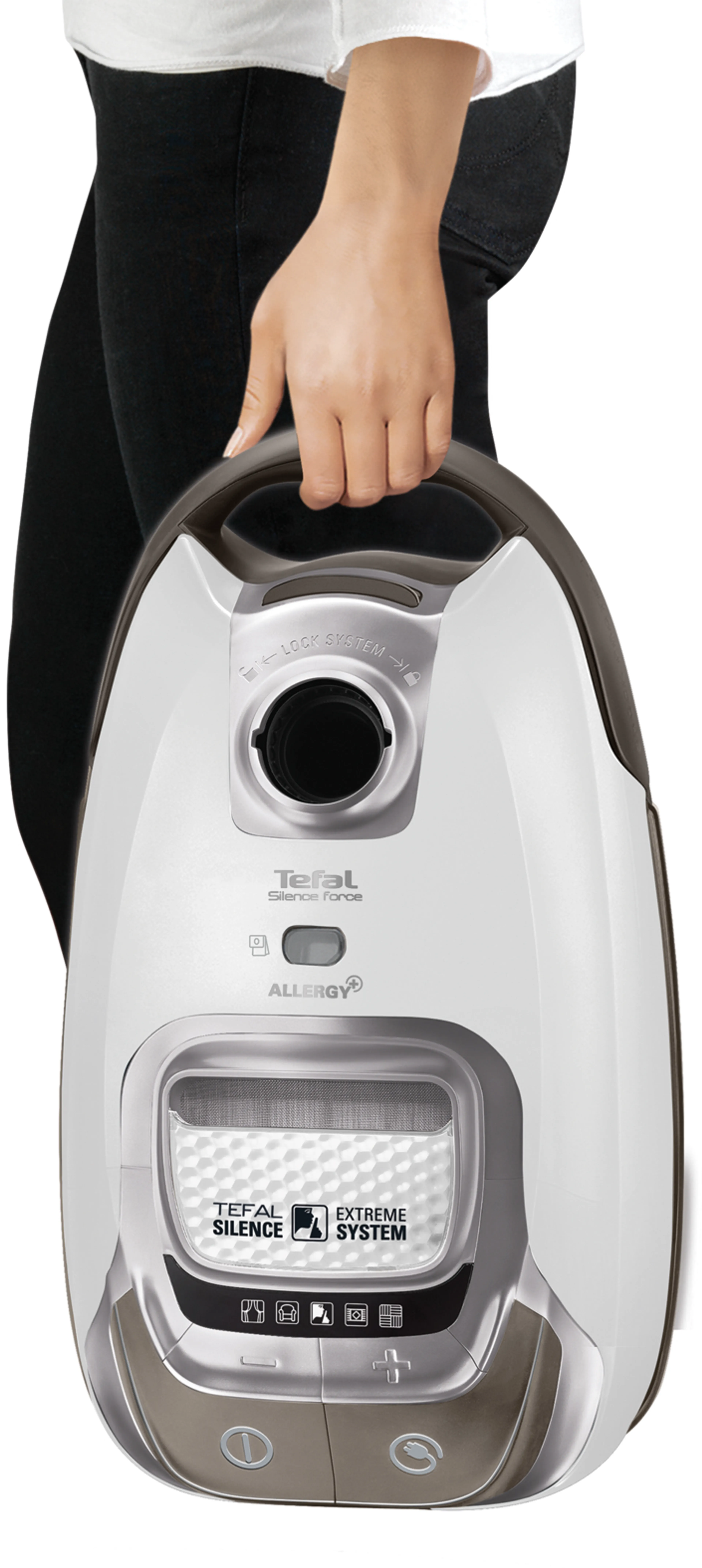 Пылесос с пылесборником Tefal Silence Force  TW7487EA