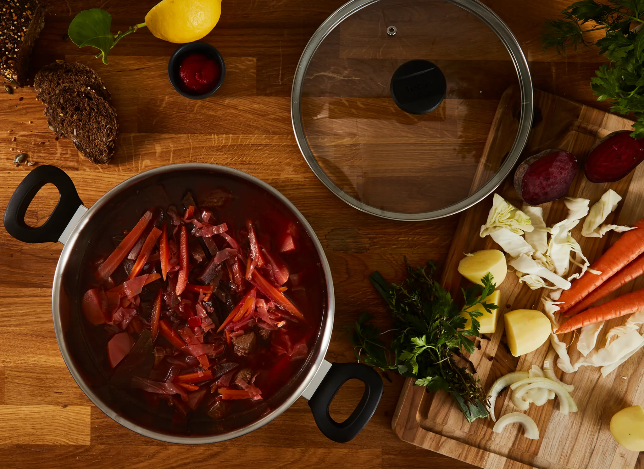 Кастрюля с крышкой Tefal Edition G7404674