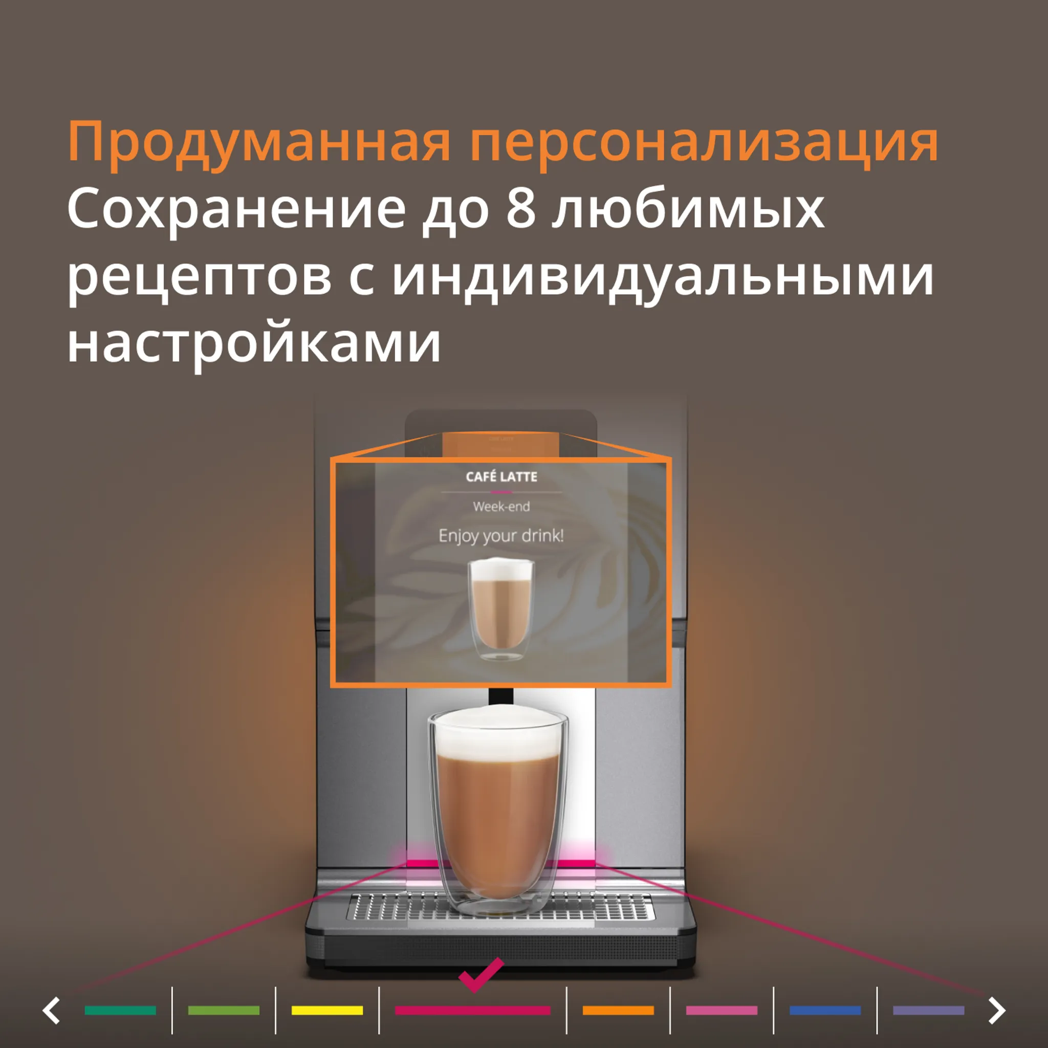 Автоматическая кофемашина KRUPS Intuition Preference+