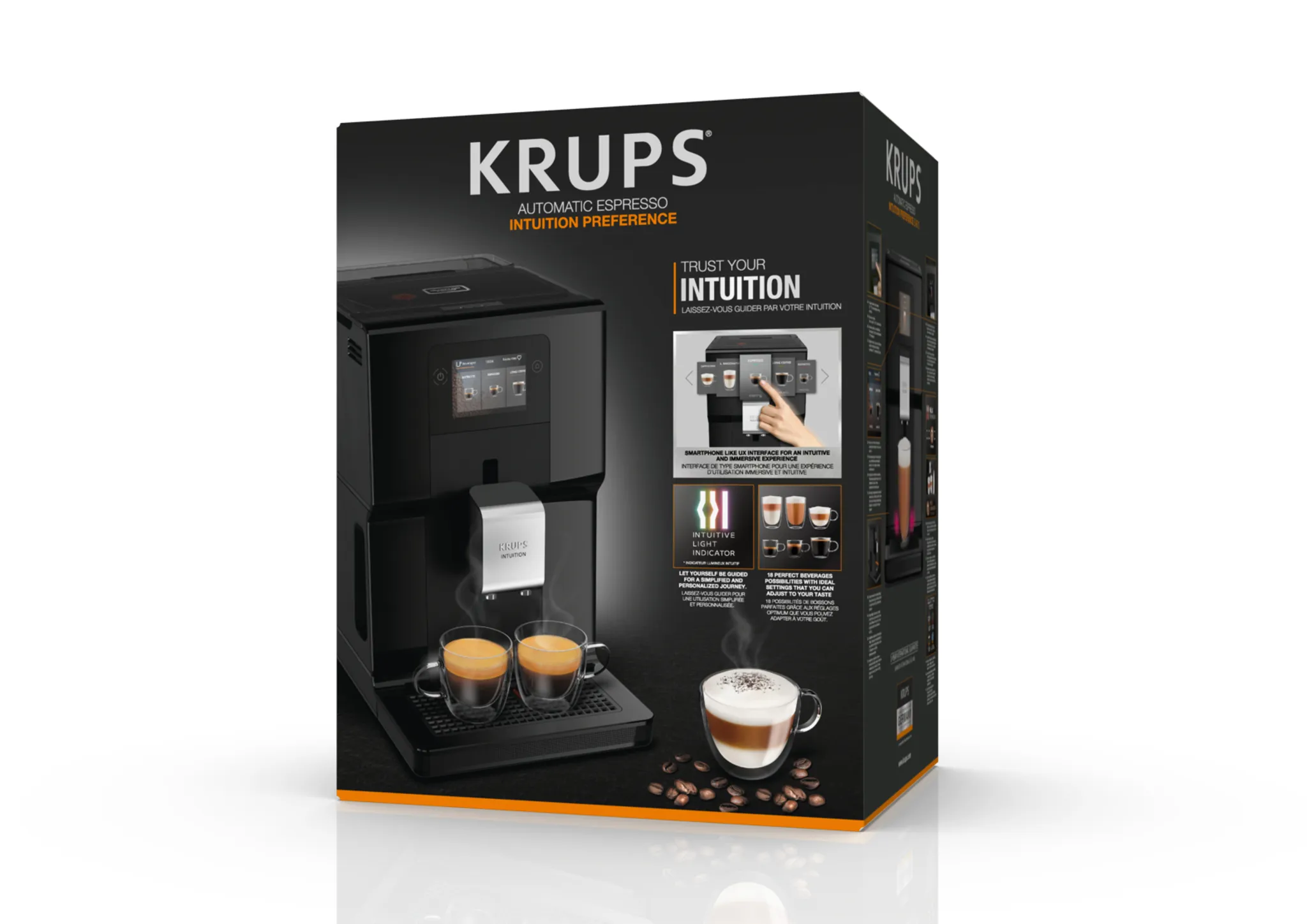 Автоматическая кофемашина KRUPS Intuition Preference
