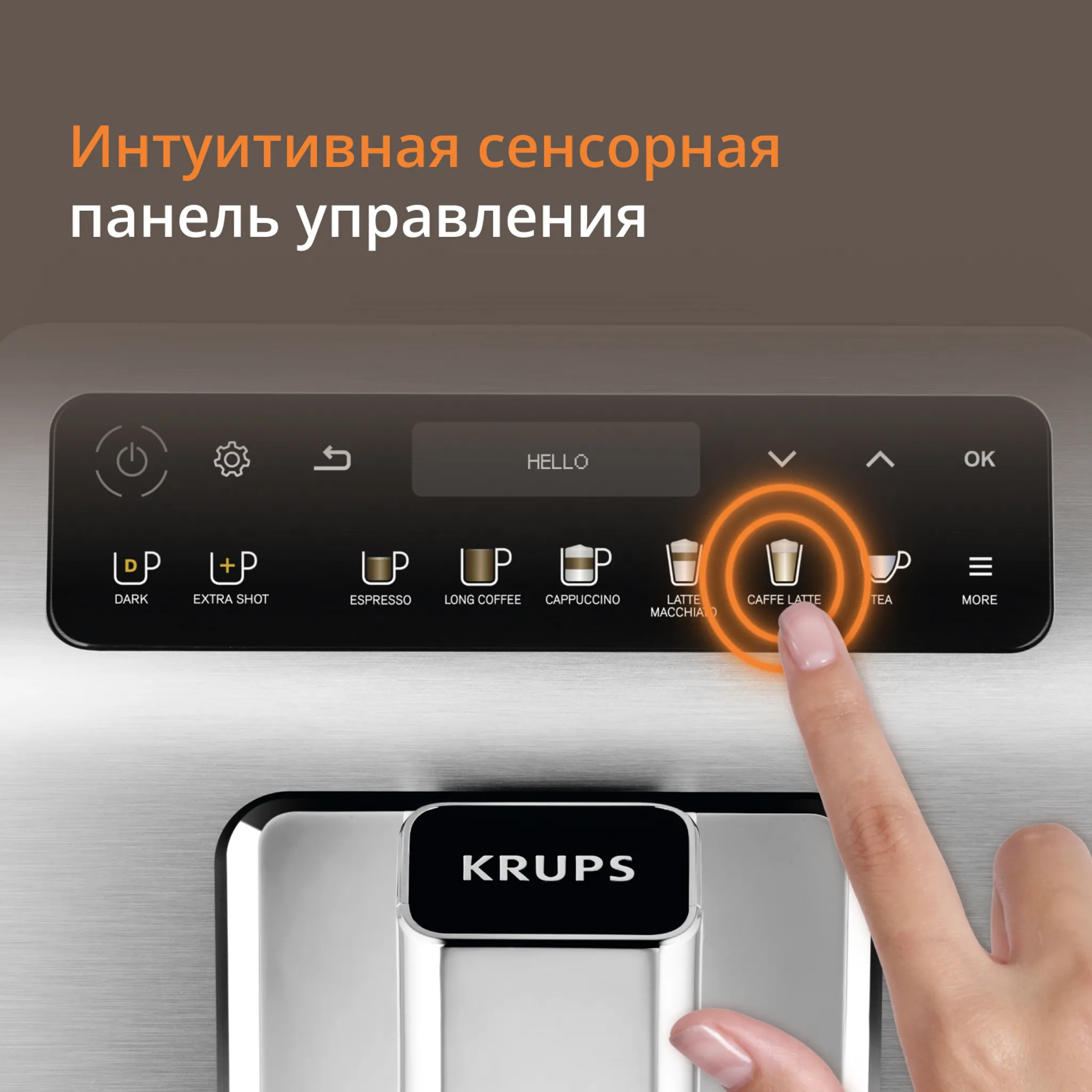 Автоматическая кофемашина KRUPS EVIDENCE