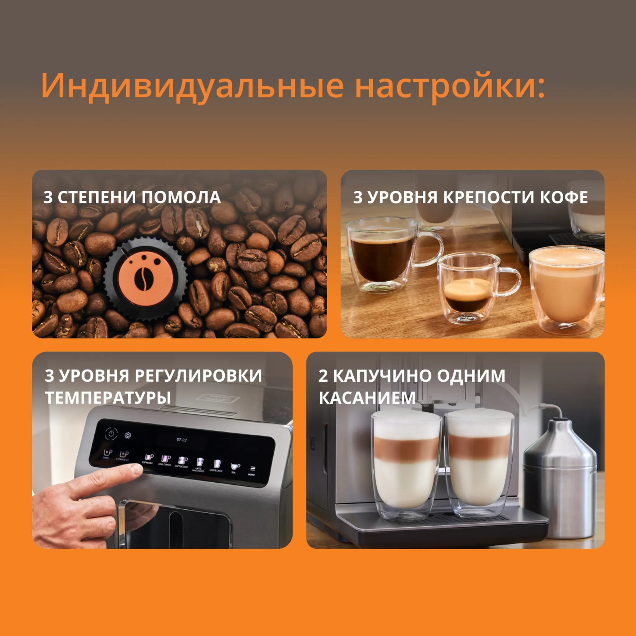 Автоматическая кофемашина KRUPS EVIDENCE