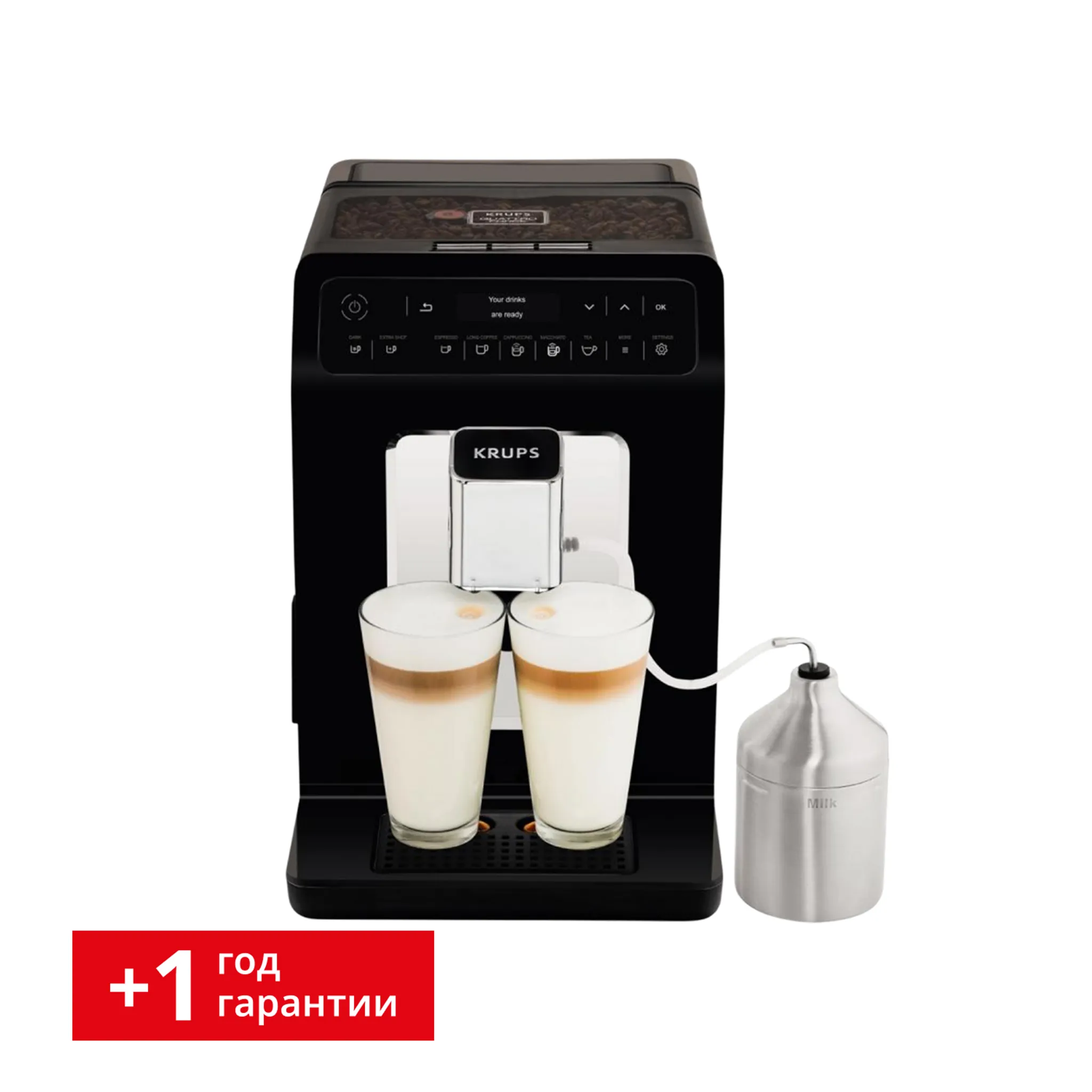 Автоматическая кофемашина KRUPS EVIDENCE EA891810 фото