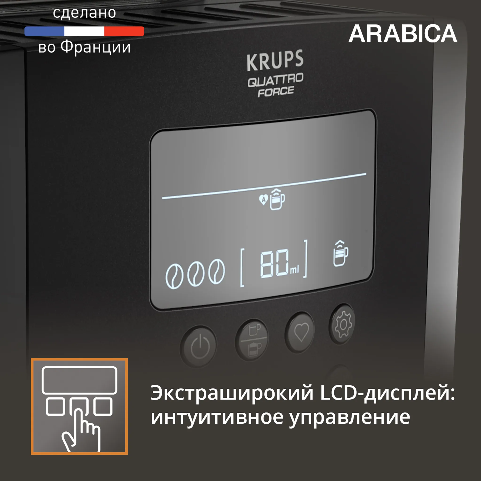 Автоматическая кофемашина KRUPS Arabica
