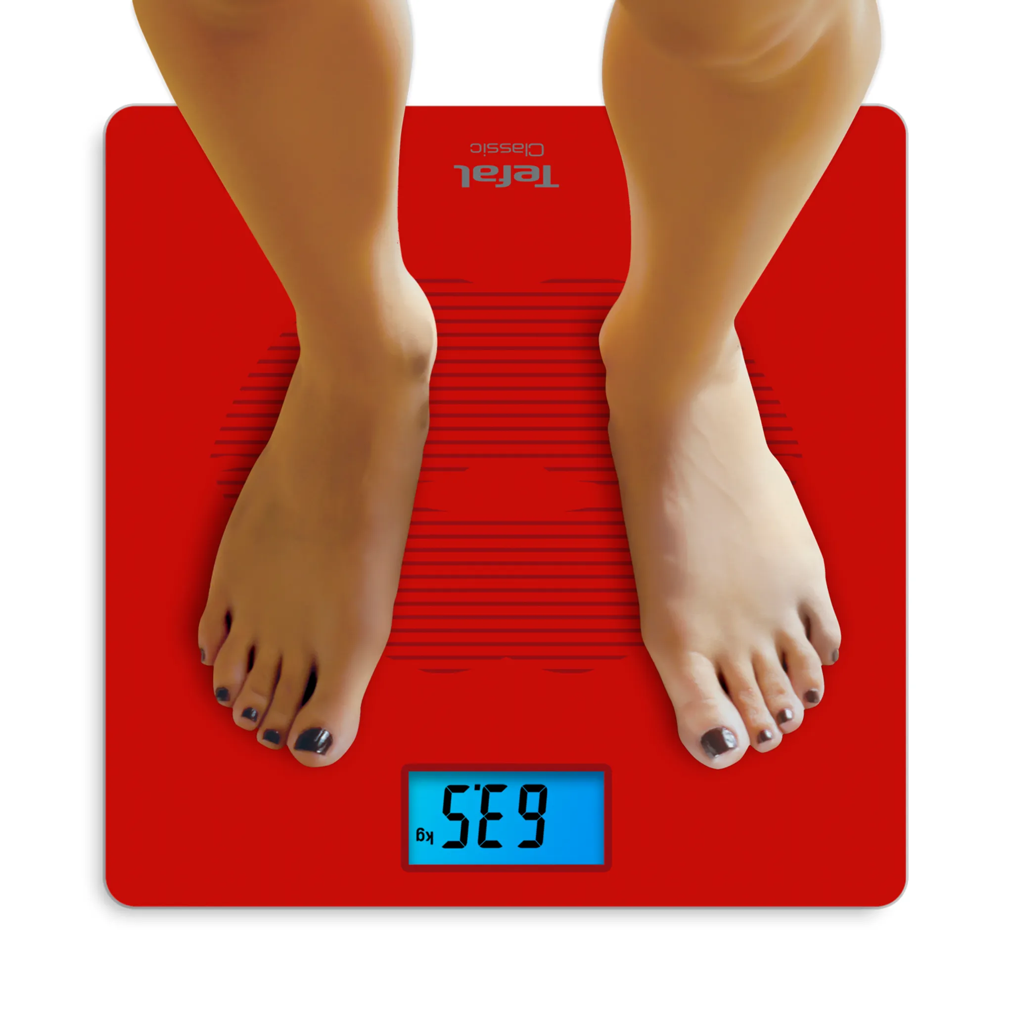 Напольные весы Tefal Bs Classic Decor Lipstick Red PP1538V0