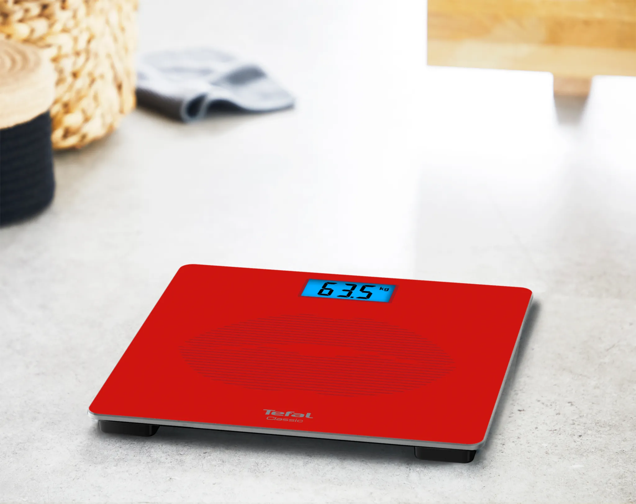 Напольные весы Tefal Bs Classic Decor Lipstick Red PP1538V0