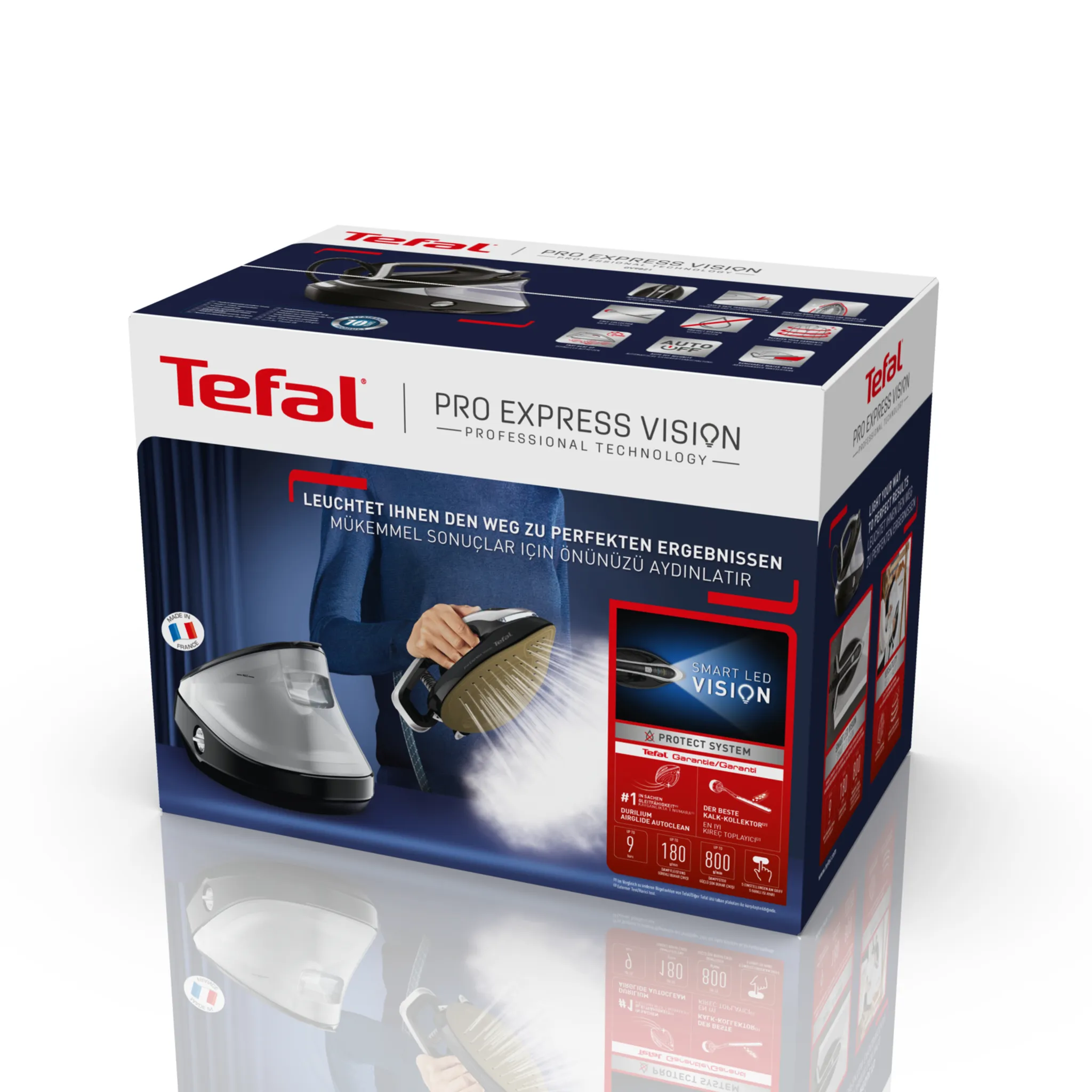 Парогенератор  с умной подсветкой Tefal Pro Express Vision GV9821E0