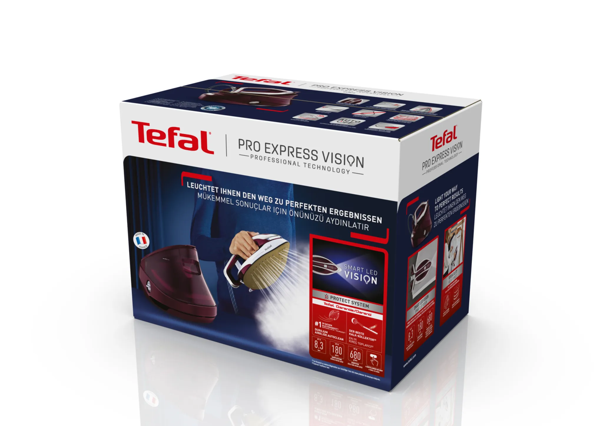 Парогенератор с умной подсветкой Tefal Pro Express Vision GV9810E0
