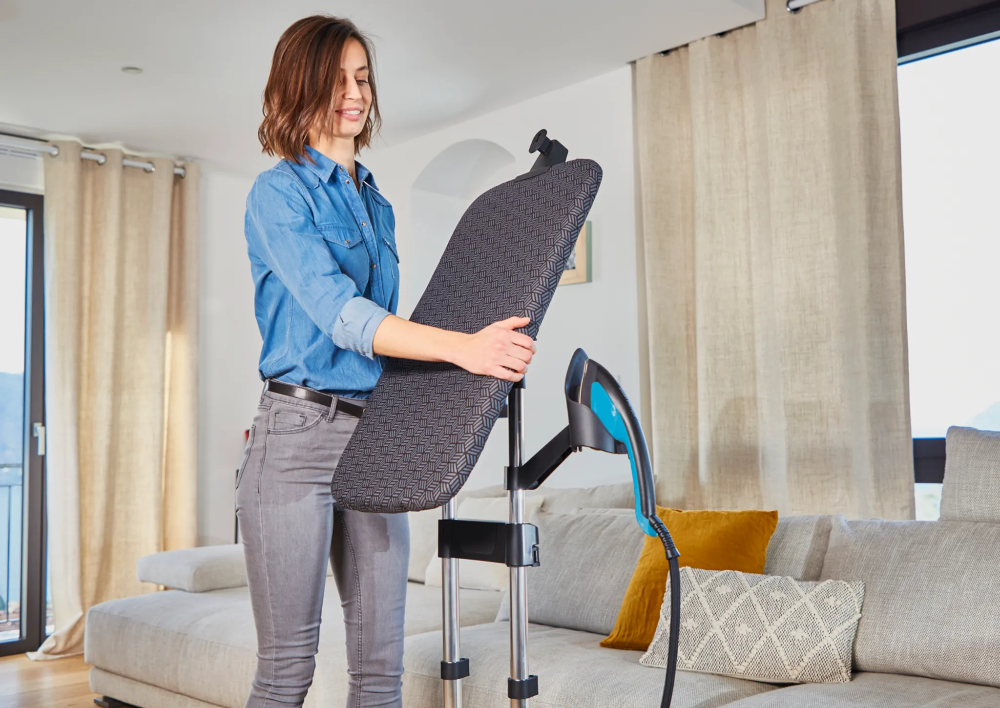 Гладильная система 3 в 1 Tefal IXEO+ QT1511E0