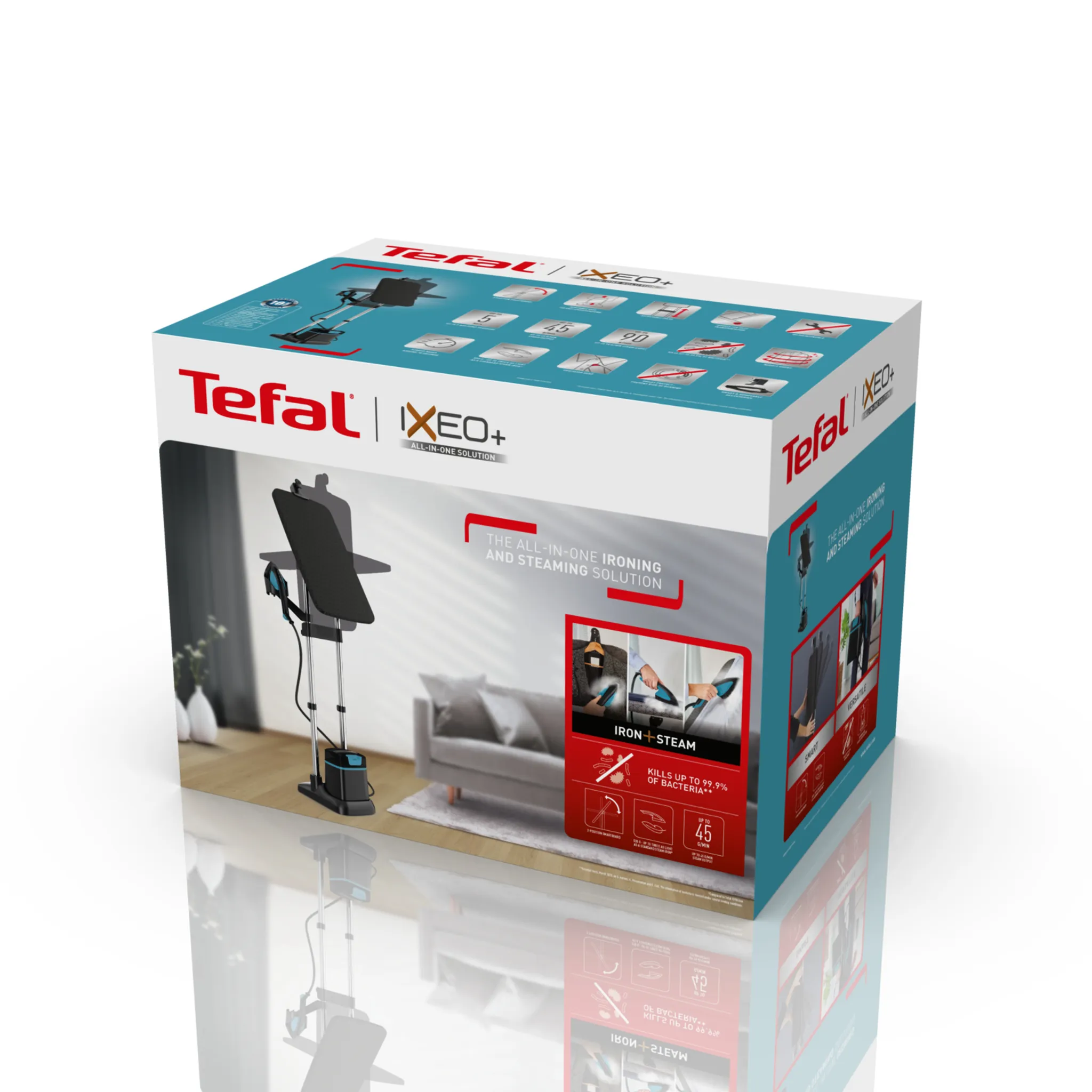 Гладильная система 3 в 1 Tefal IXEO+ QT1511E0