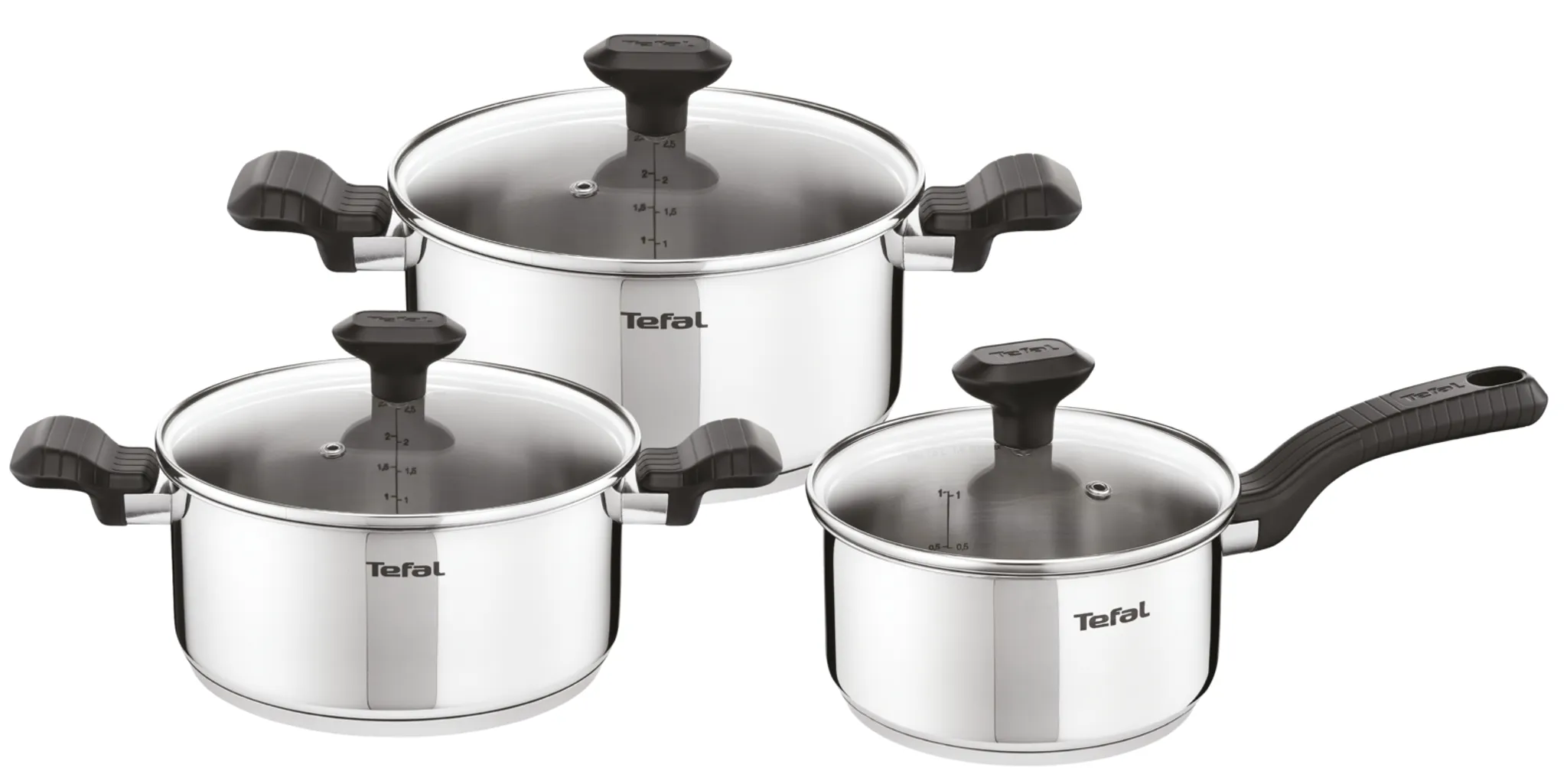 Набор посуды Tefal Comfort Max 6 предметов C9736C74 фото