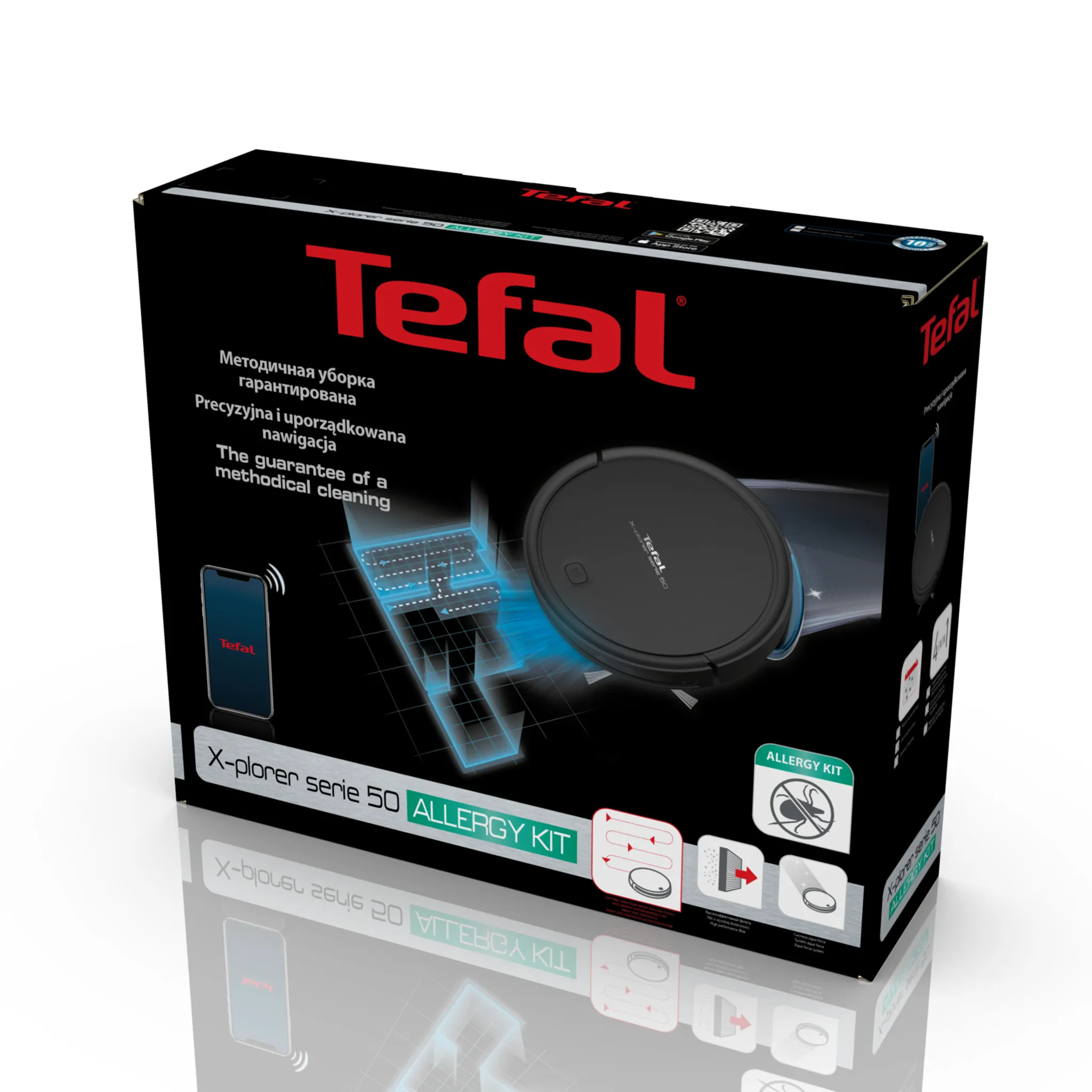 Робот-пылесос Tefal X-plorer Serie 50 RG7365WH