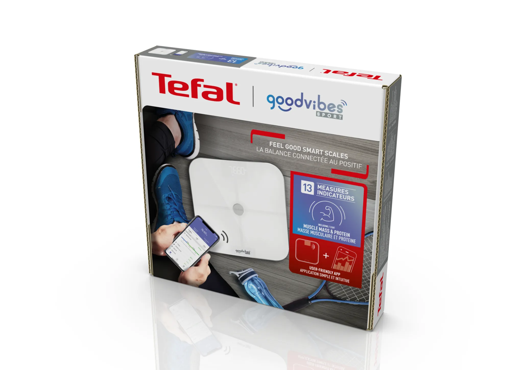 Умные весы Tefal Goodvibes Sport BM9640S1