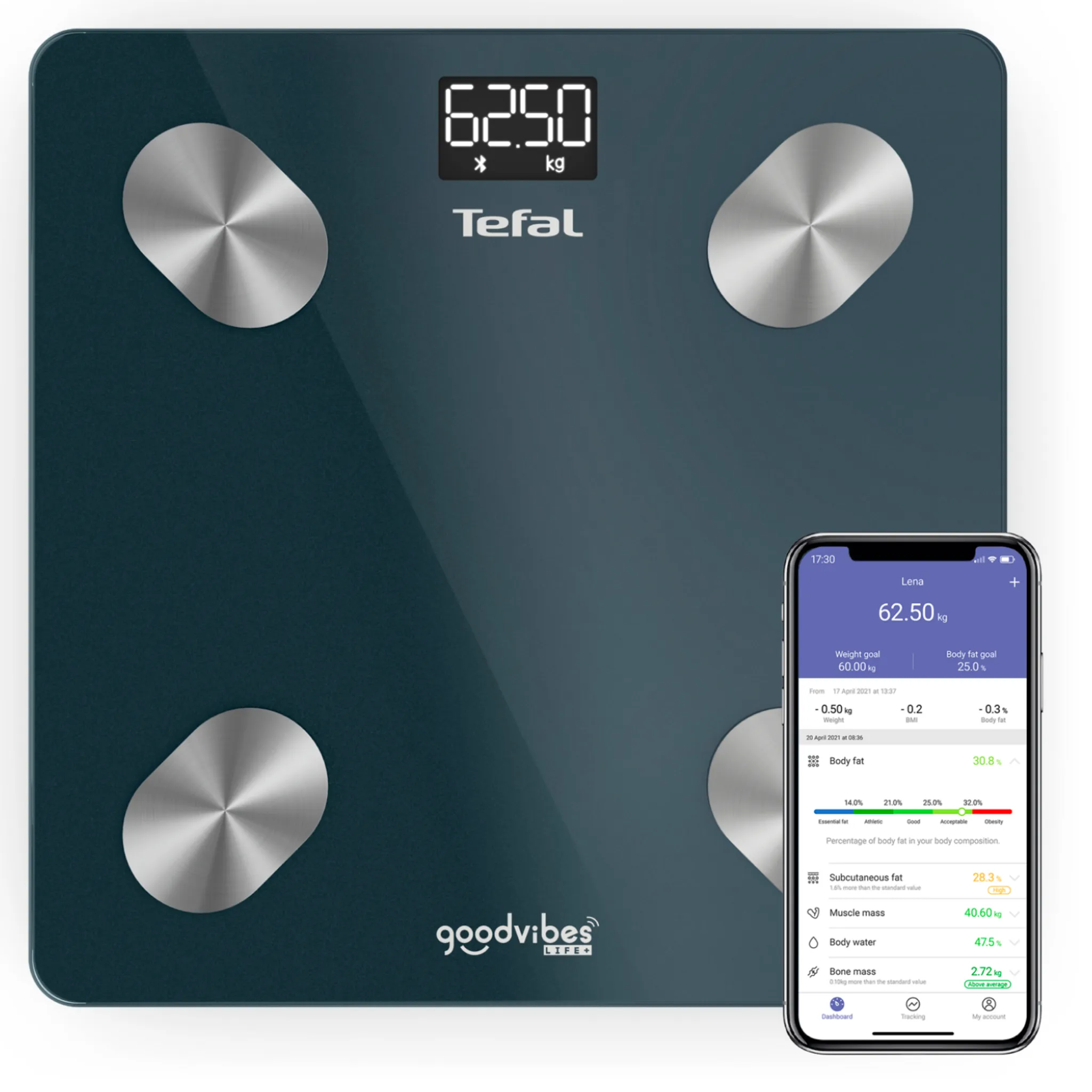 Умные весы Tefal Goodvibes Life BM9620S1 фото