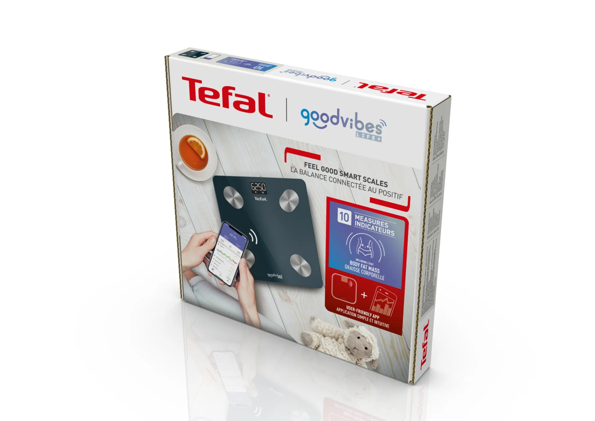 Умные весы Tefal Goodvibes Life BM9620S1