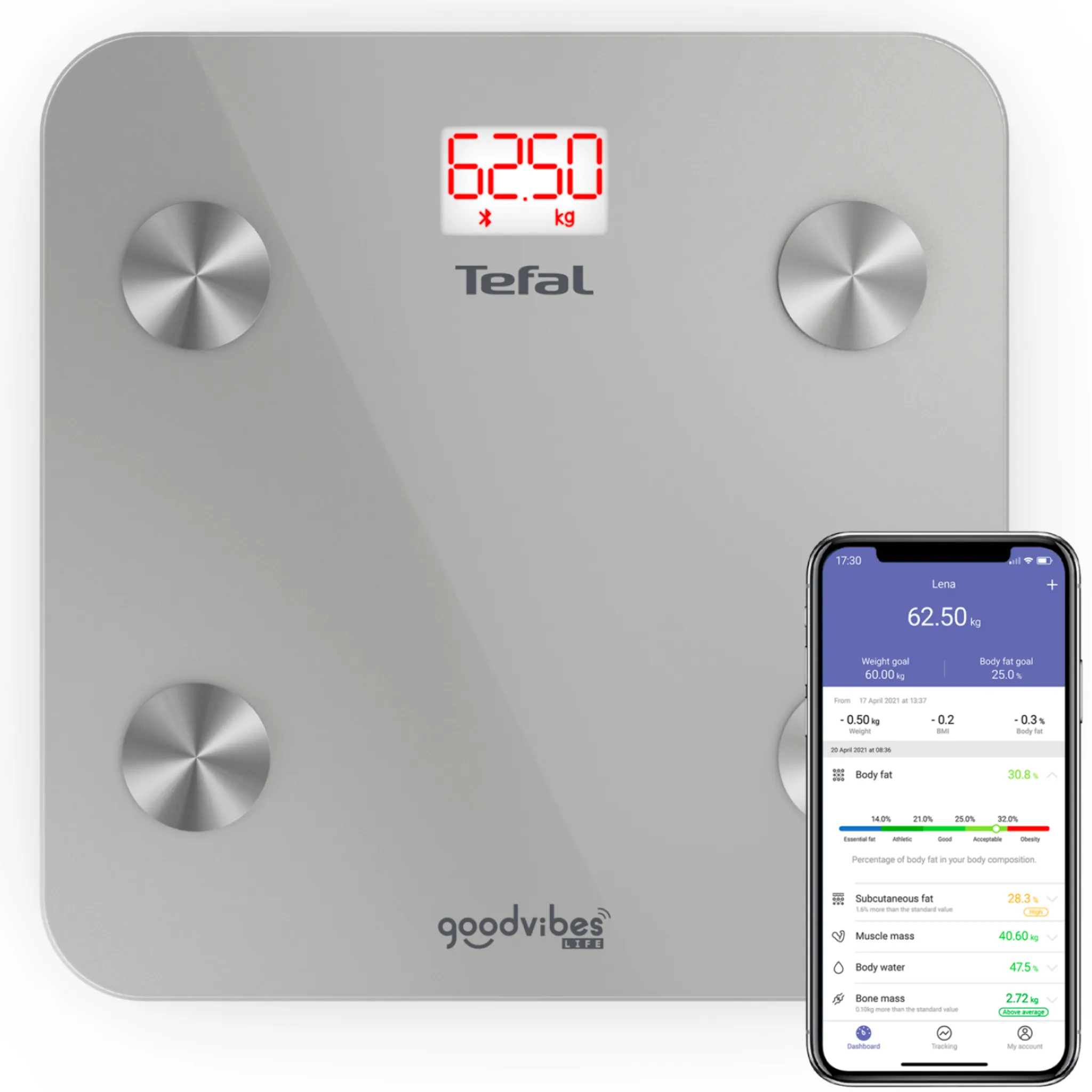 Умные весы Tefal Goodvibes Life BM9600S1 фото
