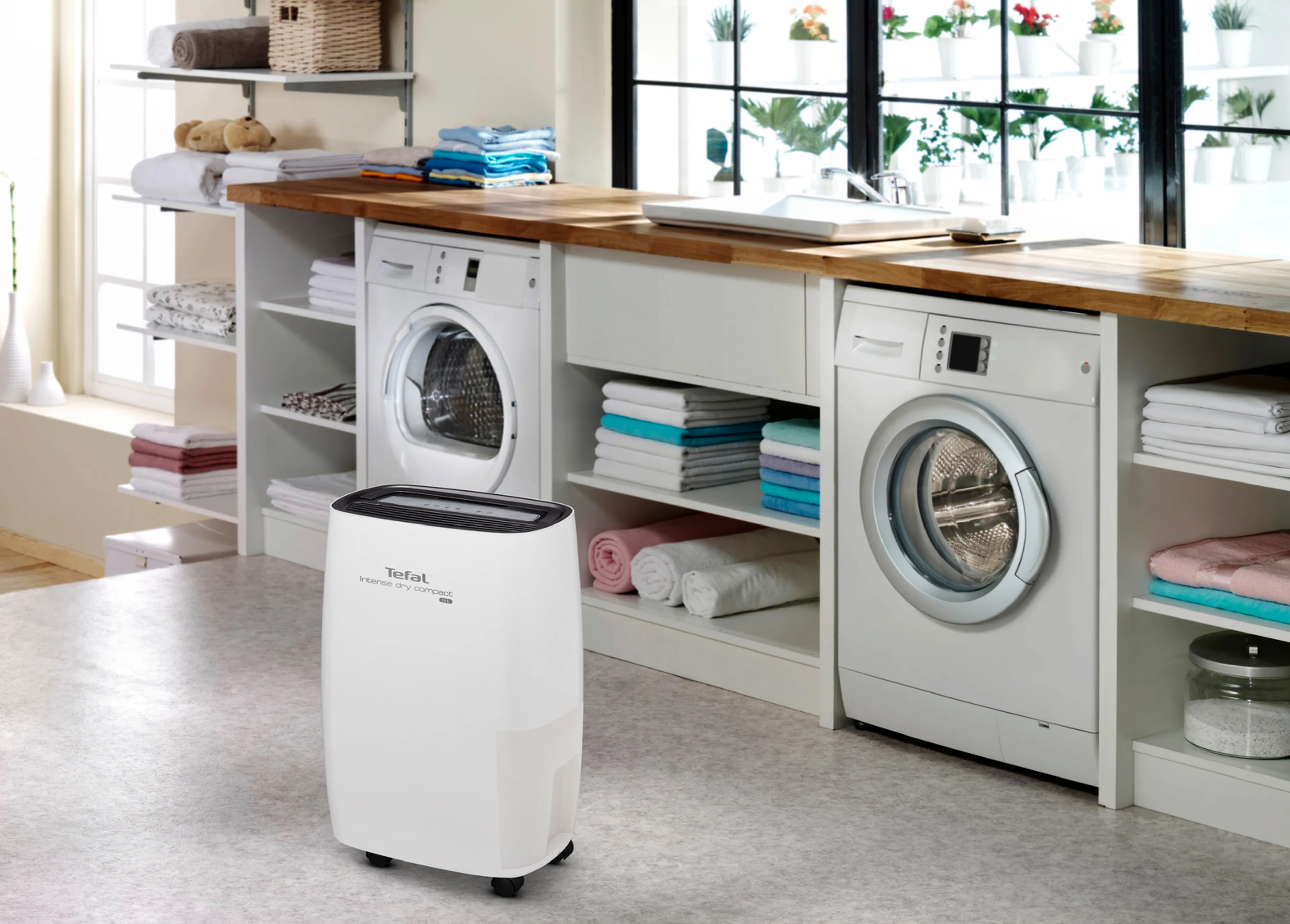 Осушитель воздуха Tefal Intense Dry Compact DU4236F0