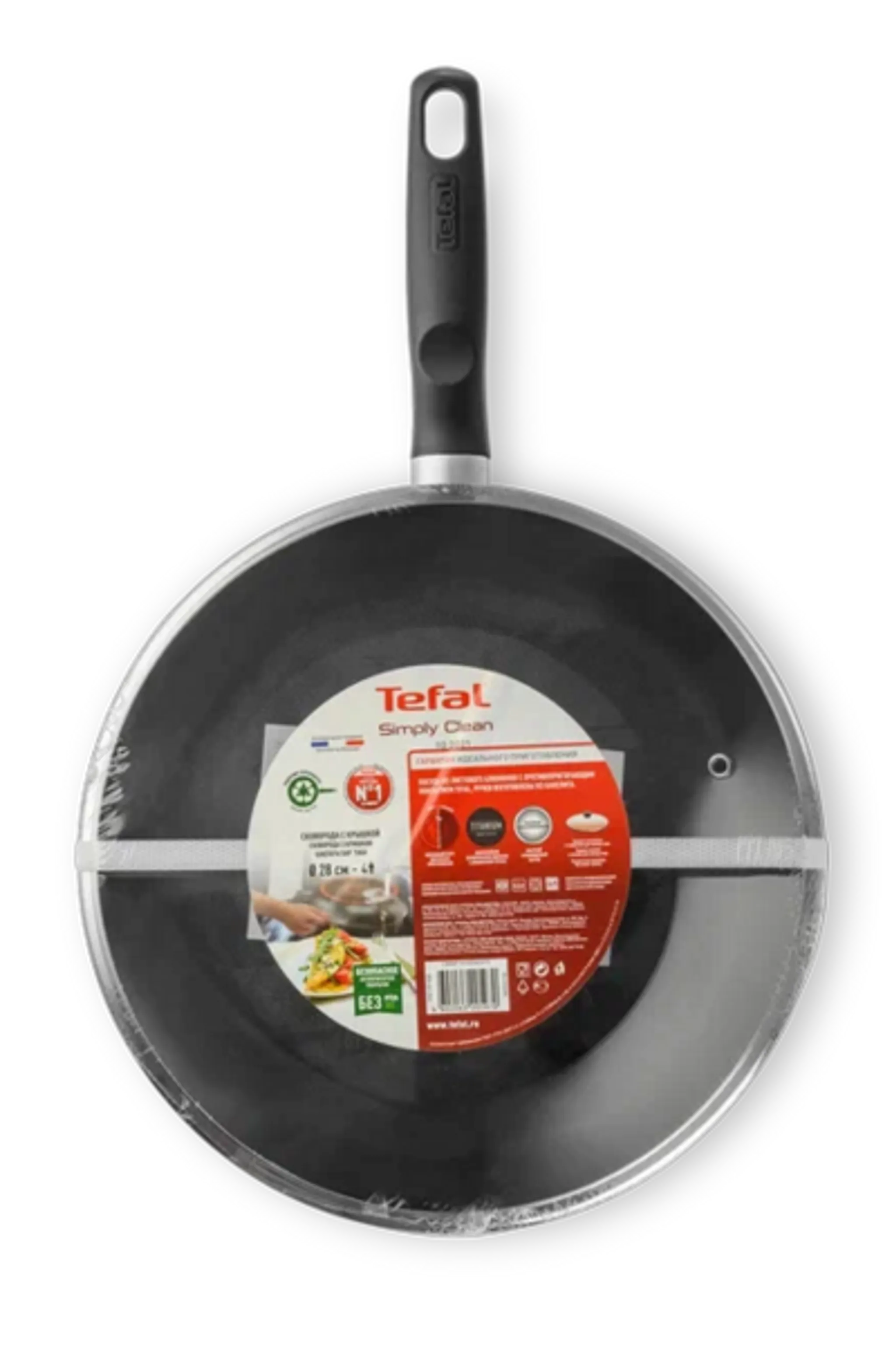 Сковорода с крышкой Tefal Simply Clean 04205928 28 см