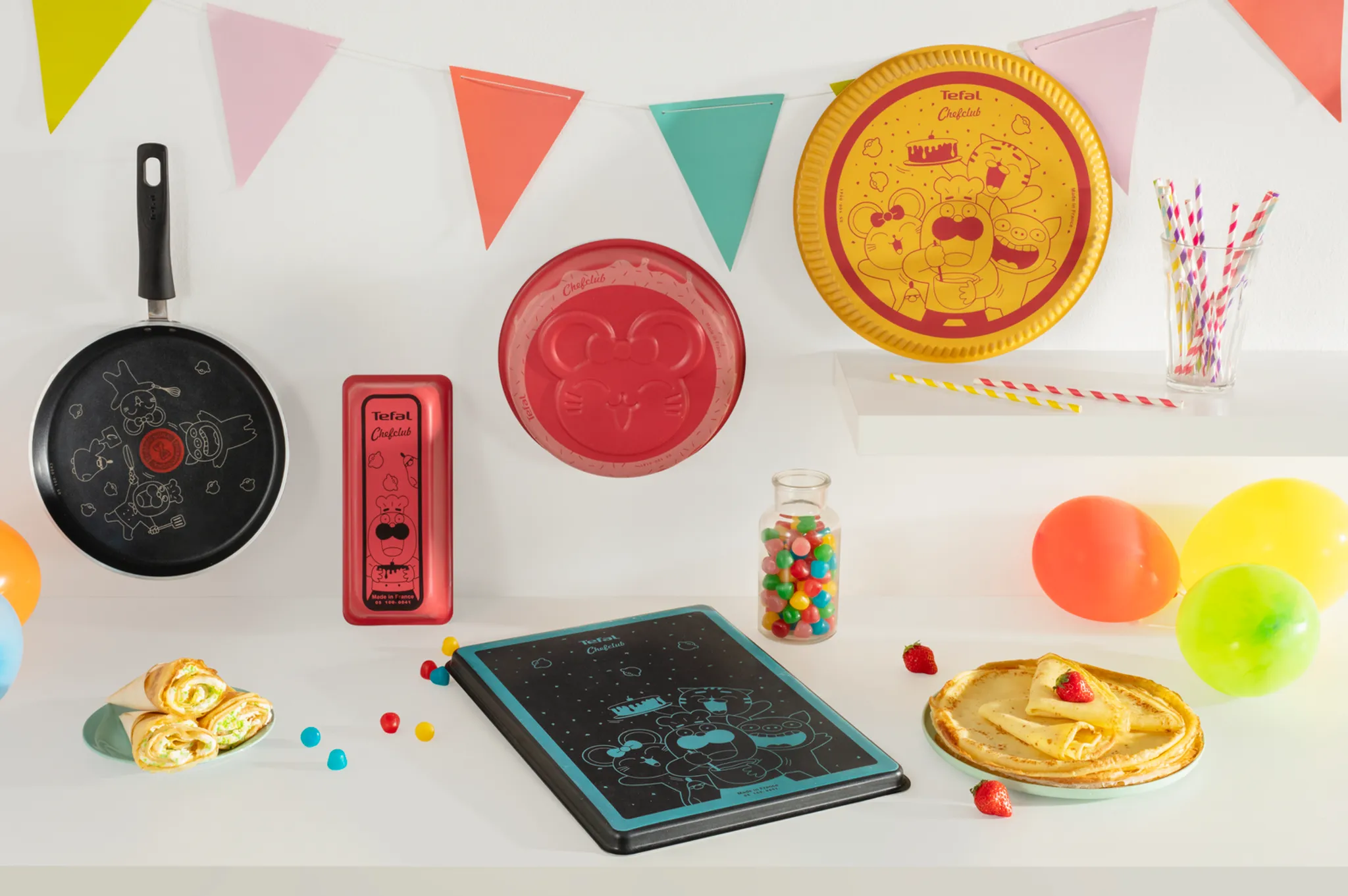 Круглая форма для тарта 30 см Tefal ChefClub J5628402