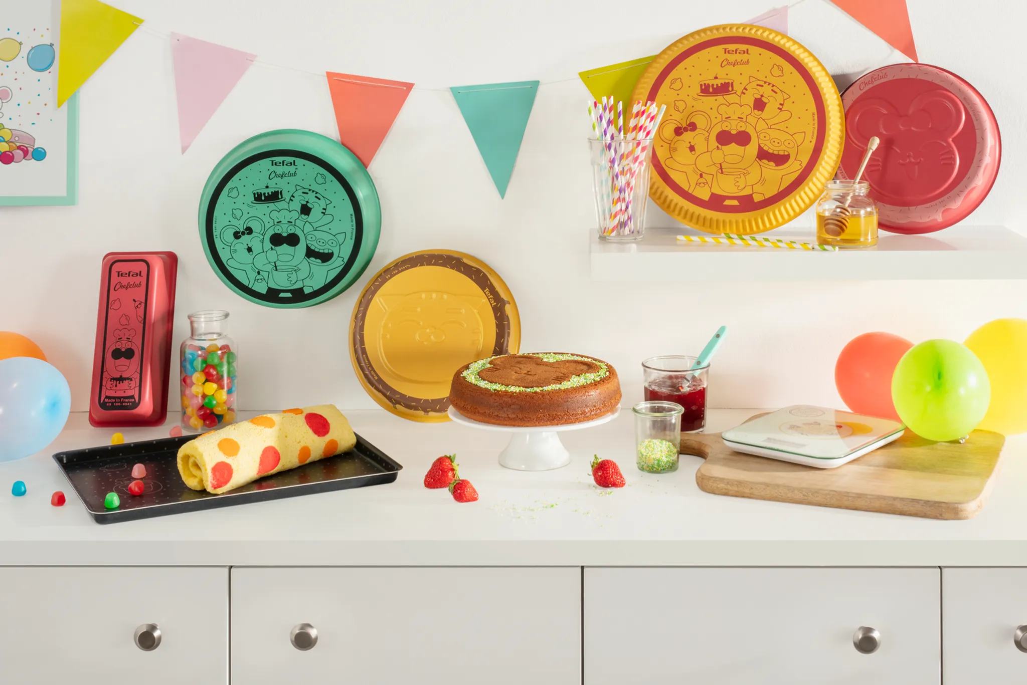 Круглая форма для тарта 30 см Tefal ChefClub J5628402 купить в официальном магазине