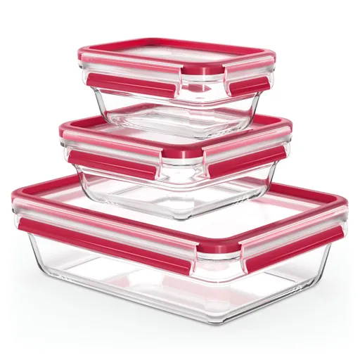 Набор Tefal Masterseal Glass 3 предмета N1050910
