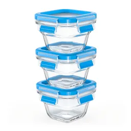 Набор контейнеров 0.18 л Tefal Masterseal Glass 3 предмета N1050410