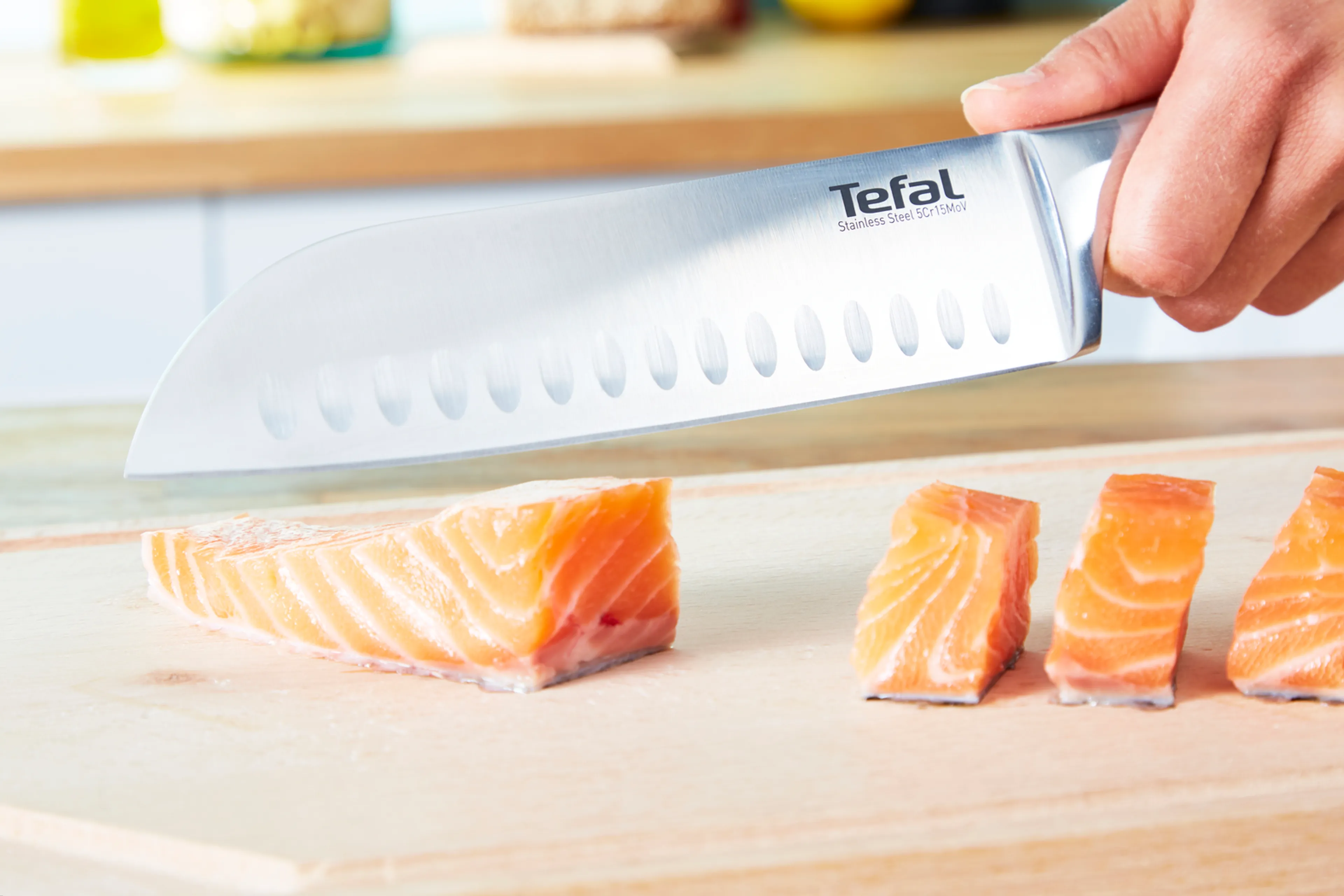 Нож сантоку Tefal Ultimate 18см K1700674